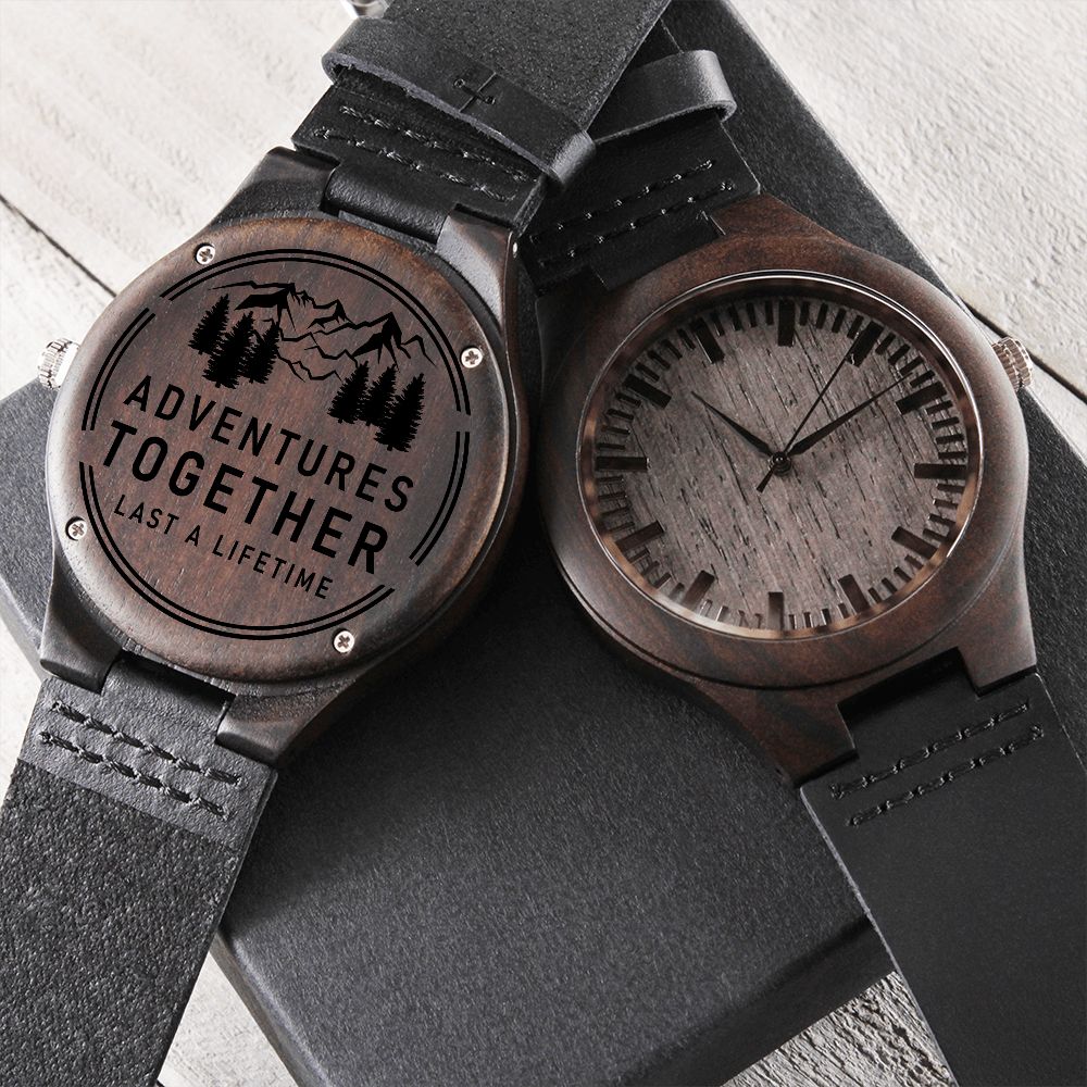 Personalized Engraved Watch for Men - Romantic Anniversary Gift, Christmas Present for Him - Perfect for Couples, Date Nights & Special Occasions
