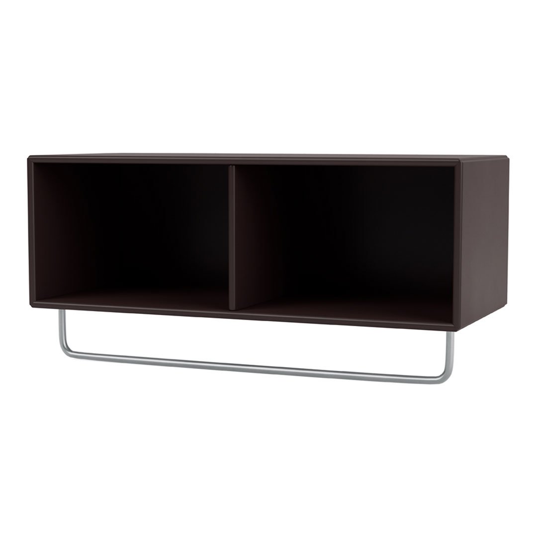 Wall Mounted Coat Shelf with Hanging Clothes Rack - Space Saving Entryway Organizer for Hats, Scarves & Jackets | Perfect for Hallway, Mudroom or Bedroom Storage