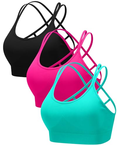 3pack Black/Pink/Green
