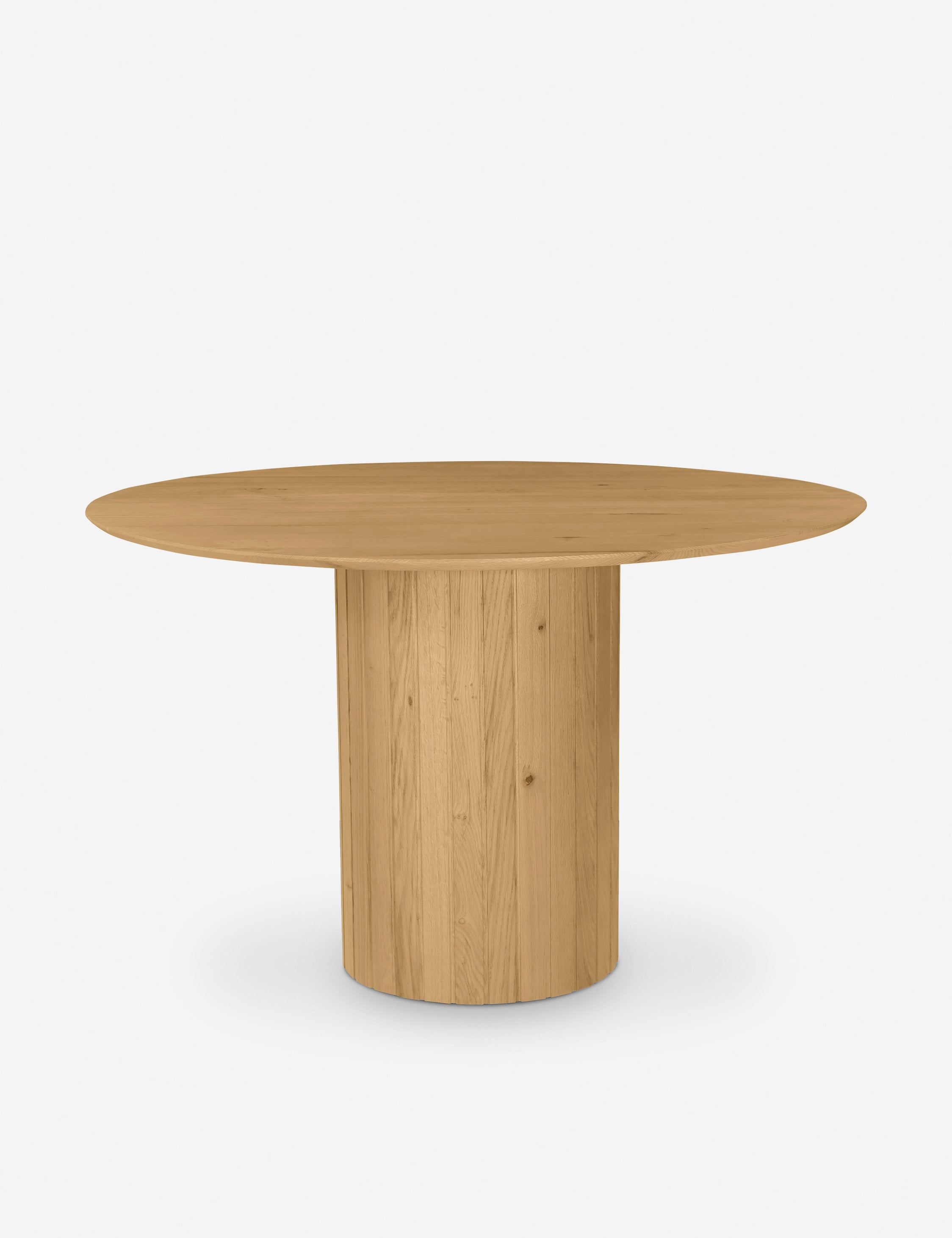 Benedict Round Dining Table - Modern Wooden Kitchen Table for 4-6 People | Perfect for Small Spaces, Breakfast Nooks & Cozy Family Meals
