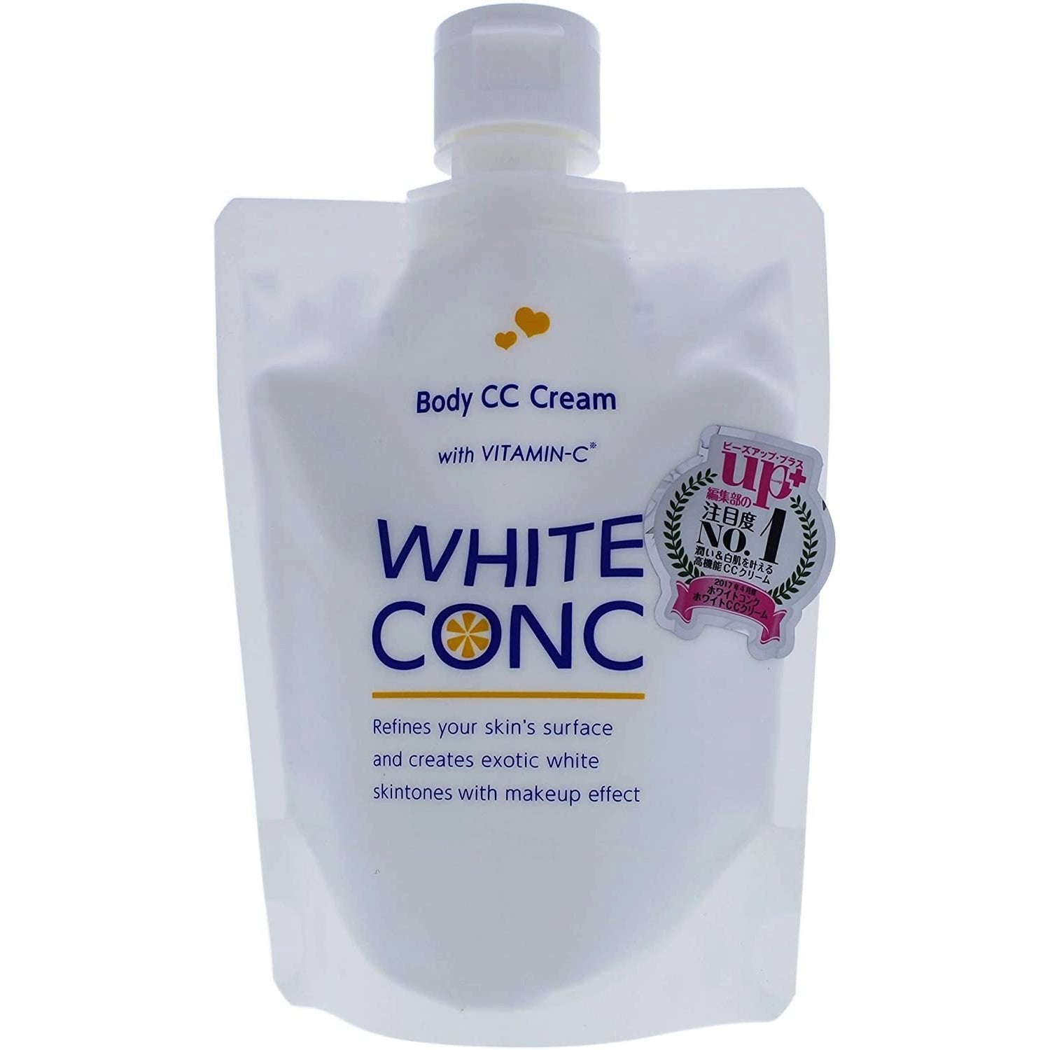 Marna White Conc Skin Brightening CC Cream 200g - SPF 30+ Fairness & Hydration Face Makeup for Daily Use, Perfect for Work & Outdoor Activities