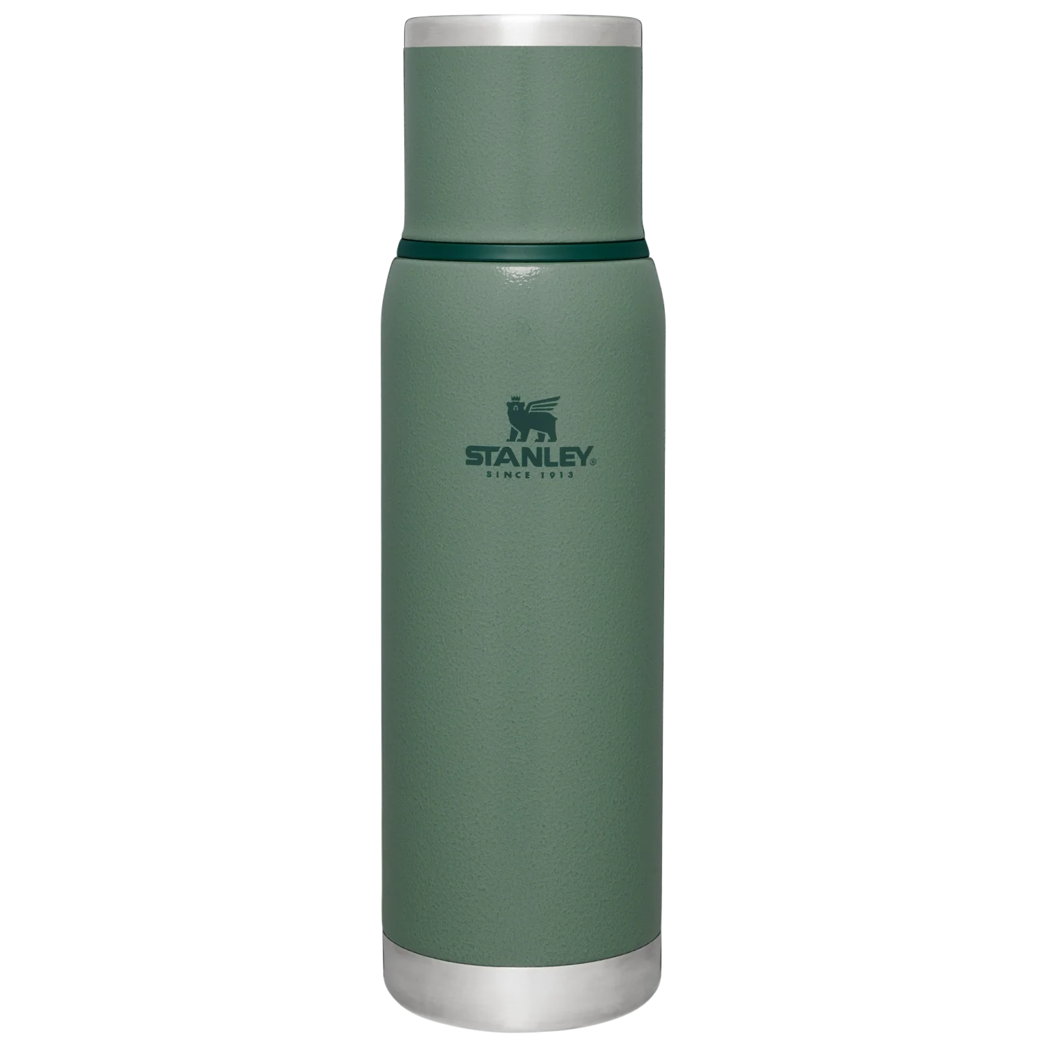 Adventure To Go Water Bottle 1.1 Qt (1 Liter) - Leakproof Stainless Steel Insulated Thermos for Hiking, Camping & Outdoor Activities