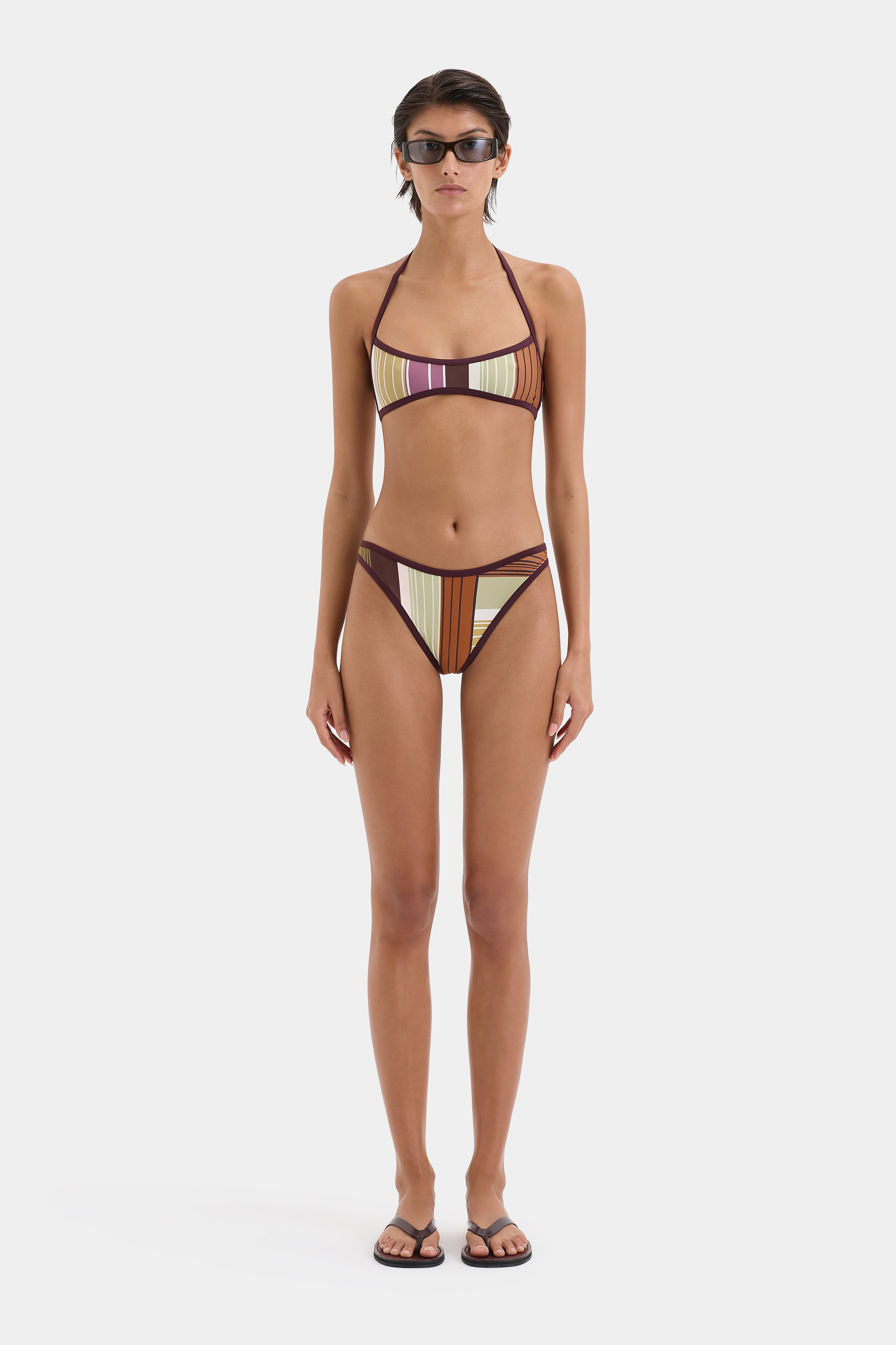 Fontana Halter Bandeau Top - Women's Sexy Strapless Bikini Swimwear for Beach & Pool Party | Summer Vacation Essential