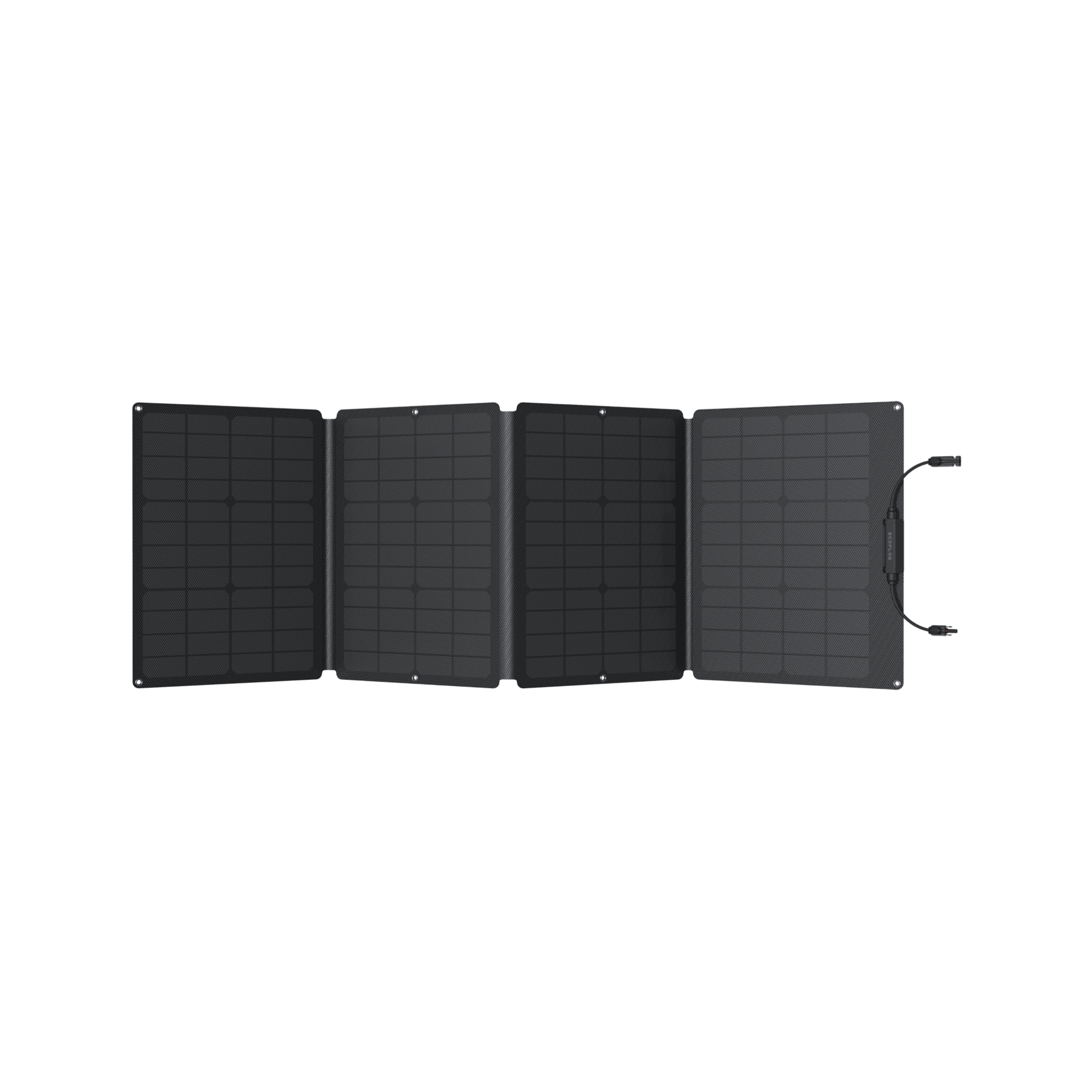 EcoFlow 110W Portable Solar Panel - Lightweight Foldable Solar Charger for Outdoor Camping, RV, Hiking & Emergency Power - Compatible with Power Stations & Phones