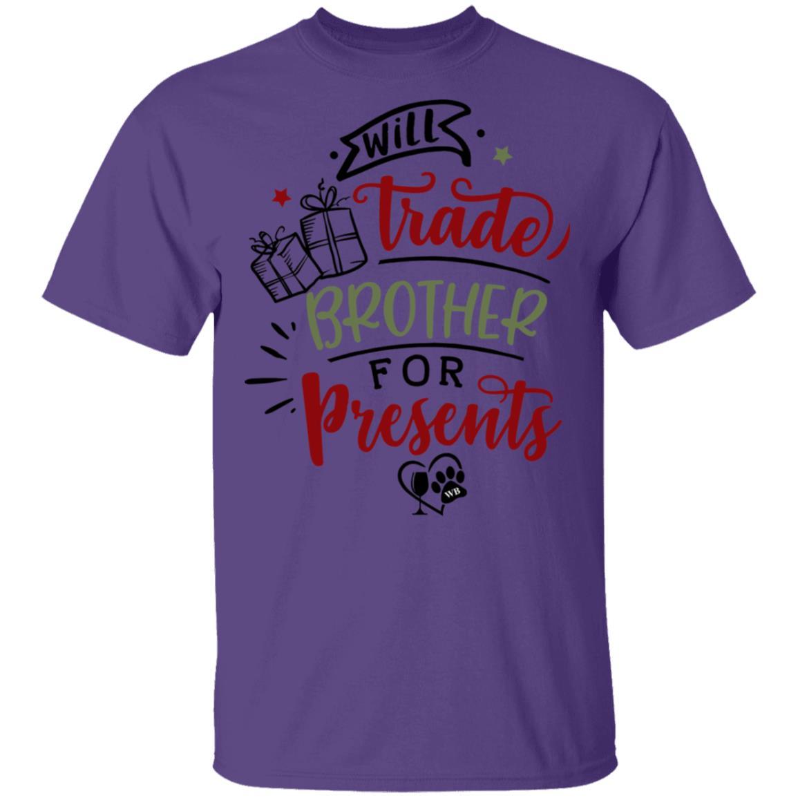 WineyBitches.Co Funny Sibling Gift T-Shirt - 5.3 oz Cotton Tee - Perfect for Christmas, Birthday & Family Reunion Gifts