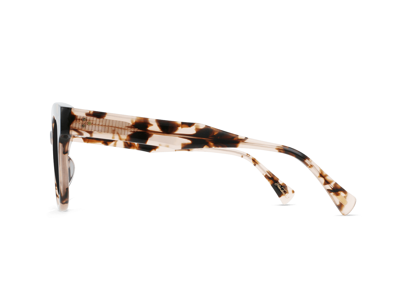 NIKOL Coral Tortoise Sunglasses / Dark Smoke Lens 52mm - Stylish UV Protection for Beach, Driving & Outdoor Activities