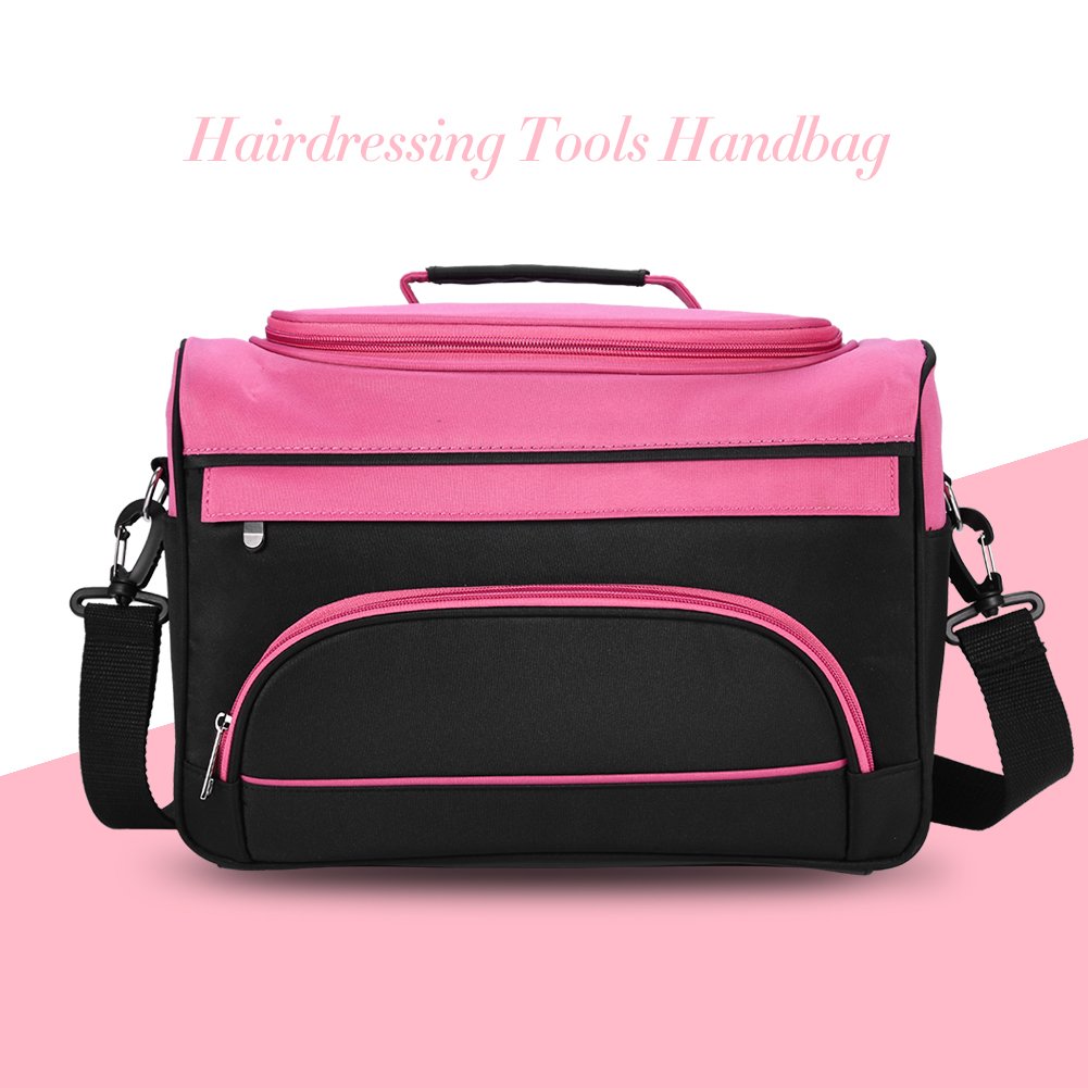 Professional Salon Hairdressing Tools Bag - Large Capacity Multi-Function Storage Organizer with Shoulder Strap, Scissors & Comb Holders - Perfect for Hairstylists, Barbers & Mobile Beauty Professionals