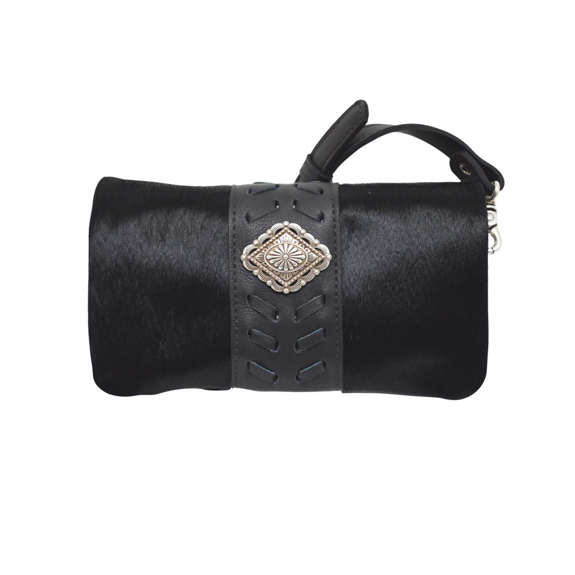 American West Women's Grab-And-Go Foldover Crossbody Bag with Wallet & Clutch Function - Perfect for Travel, Shopping & Everyday Use