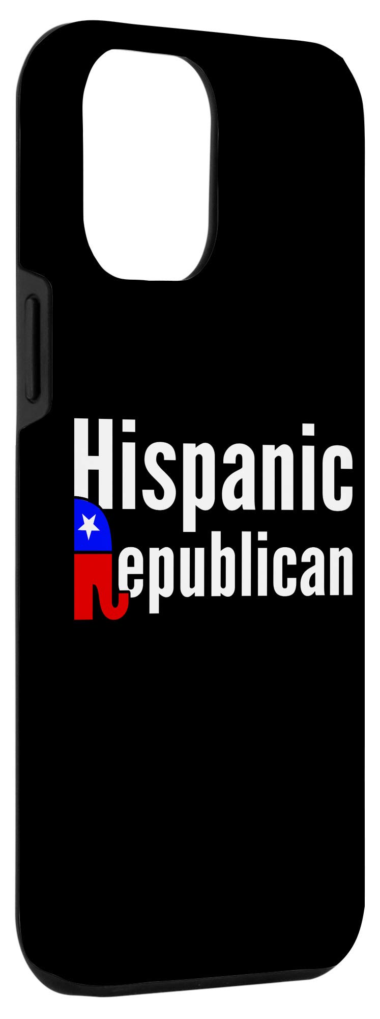 iPhone 12 Pro Max Case - Patriotic Conservative Gift for Hispanic Republicans | Durable Protective Cover for Political Supporters | Perfect for Campaign Events & Daily Use