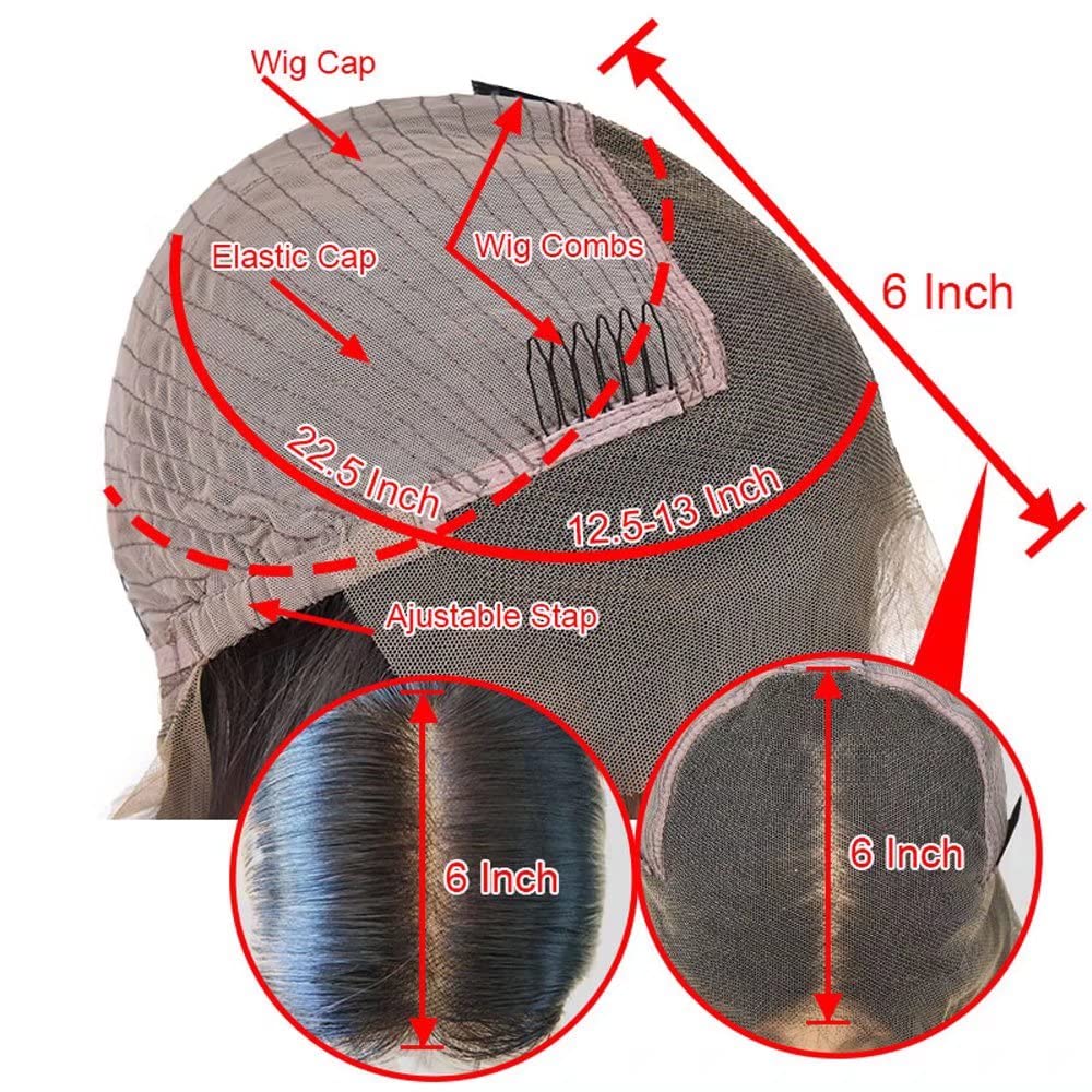 13x6 HD Transparent Lace Front Wig - Honey Blonde Ombre Brazilian Remy Human Hair - Glueless Natural Hairline with Baby Hair - 150% Density 24 Inch Curly Wig for Black Women | Perfect for Daily Wear, Special Occasions & Protective Styling