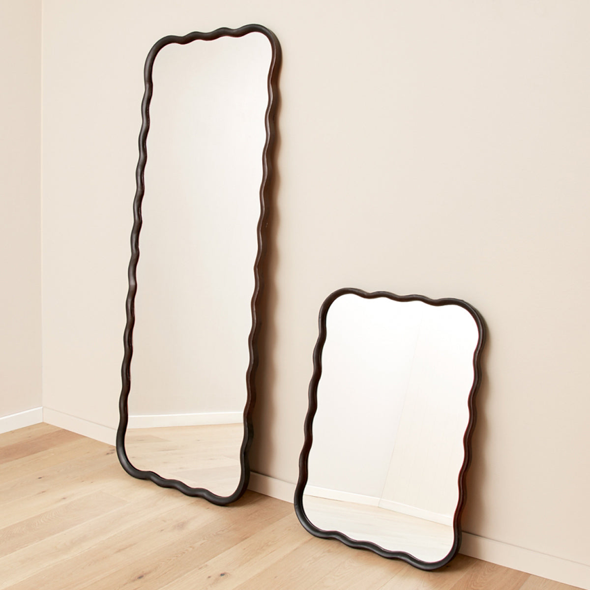Stylish Jemima Wall Mirror - Black Framed Decorative Mirror for Living Room, Bedroom & Entryway | Modern Home Decor & Interior Design Accent