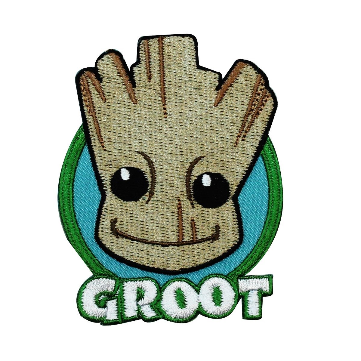 Guardians of the Galaxy Groot Iron On Patch - Disney Marvel Comics Tree Character Applique for Cosplay, Jackets & DIY Crafts