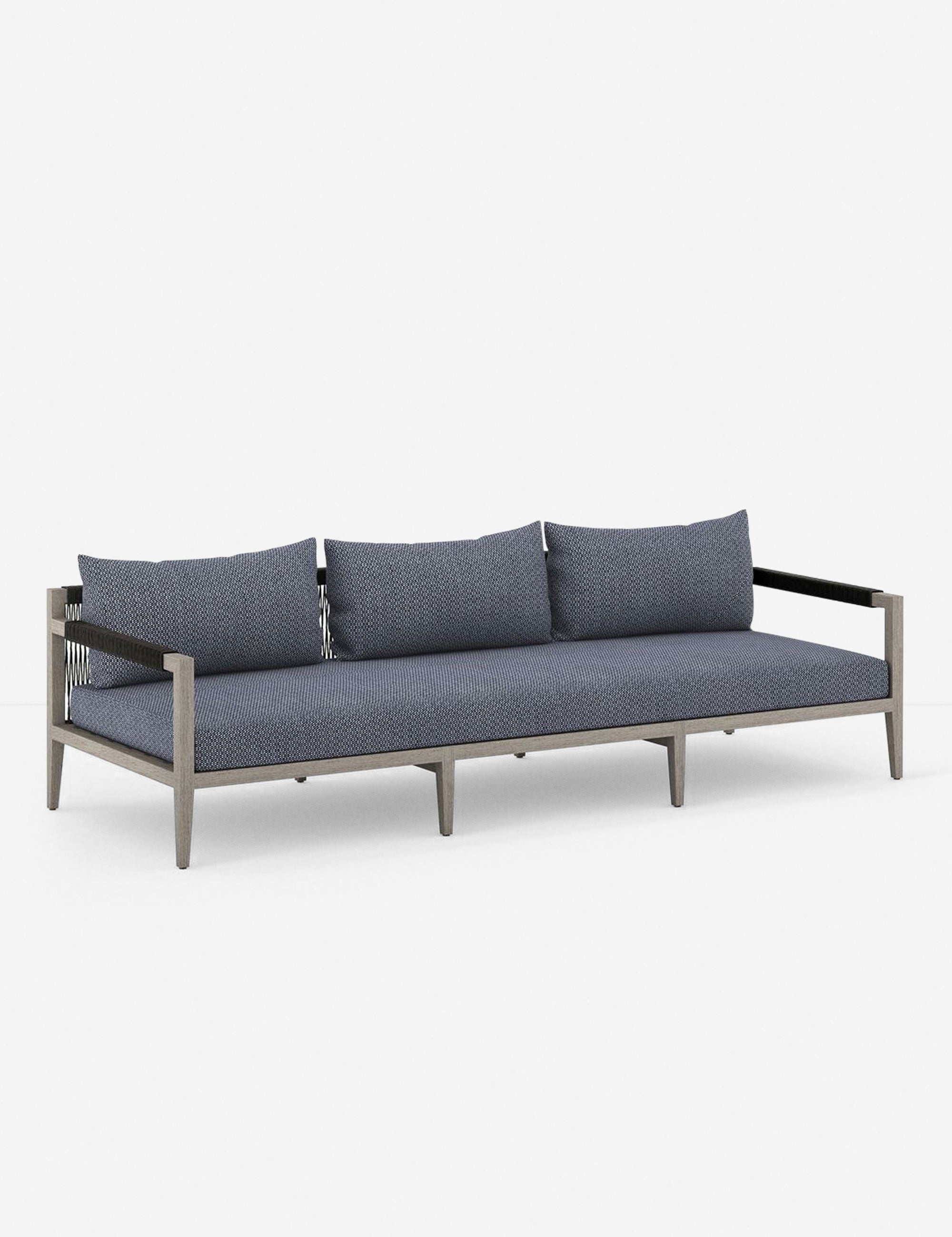 Cadenza Indoor Outdoor Sofa - Waterproof & Weather-Resistant Patio Furniture for Living Room, Garden, and Backyard Relaxation