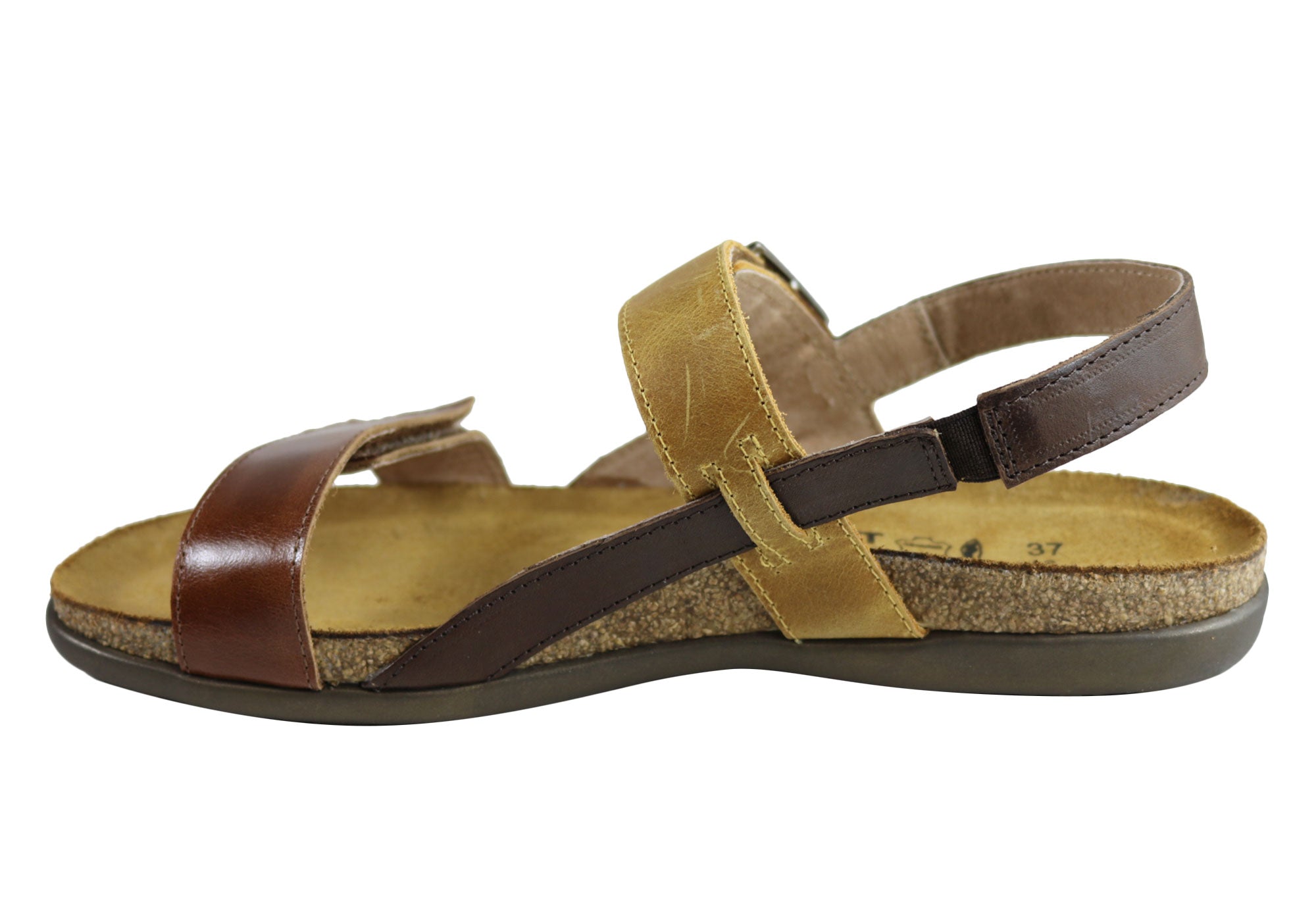 Naot Norah Women's Leather Sandals - Comfortable, Cushioned & Supportive Footwear for Walking, Travel & Everyday Wear