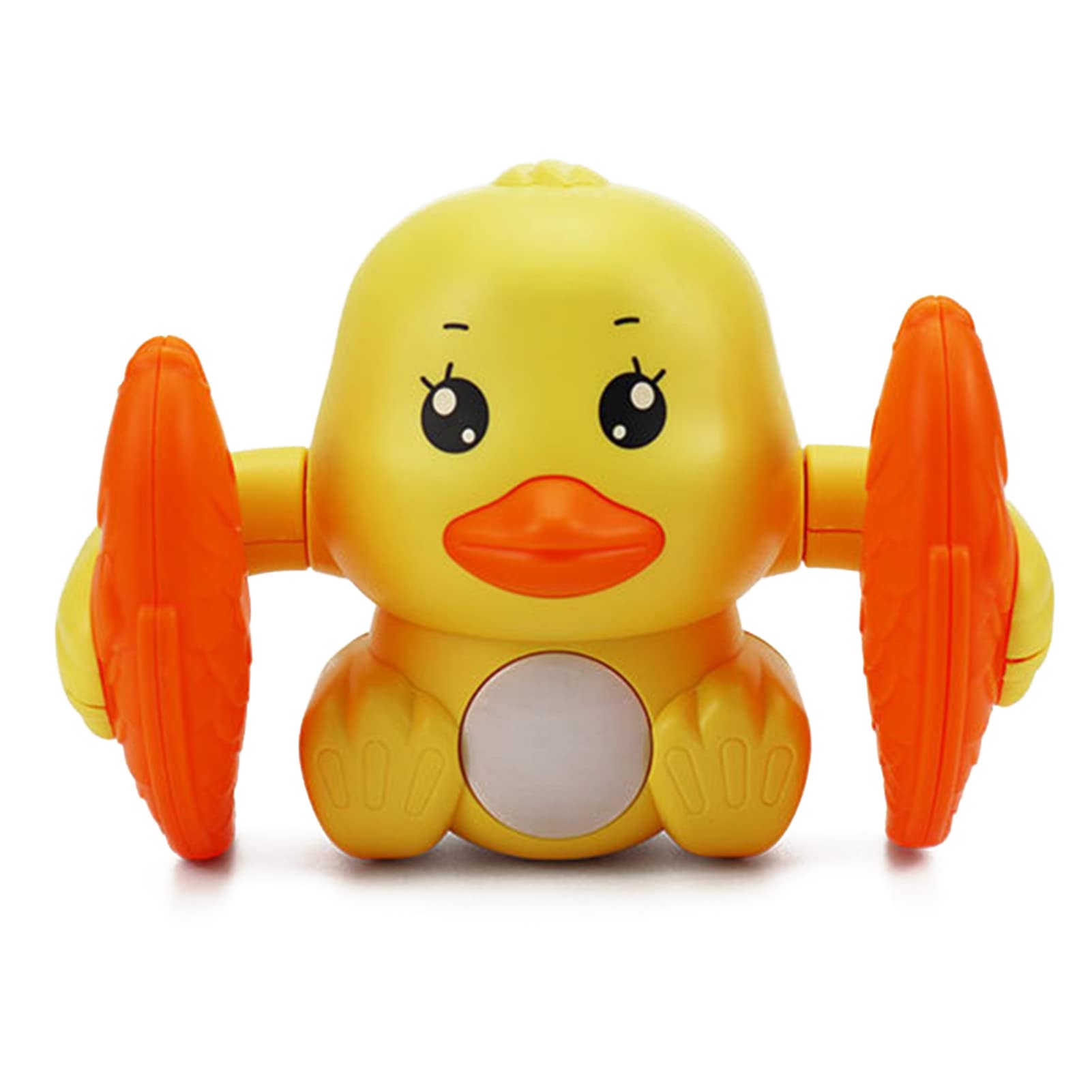 Interactive Light Up & Music Duck/Penguin Walking Somersault Baby Toy - Voice-Activated Flip Simulation for Toddlers - Perfect for Early Learning & Sensory Play