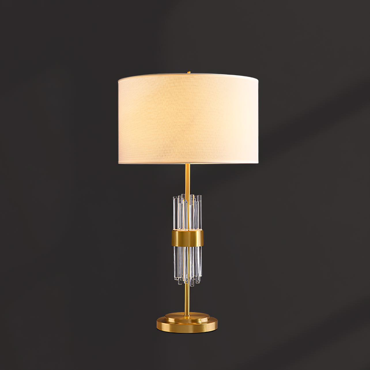 Sabina Table Lamp - Modern LED Nightstand Light with USB Port, Touch Control & Adjustable Brightness for Bedroom, Living Room & Office