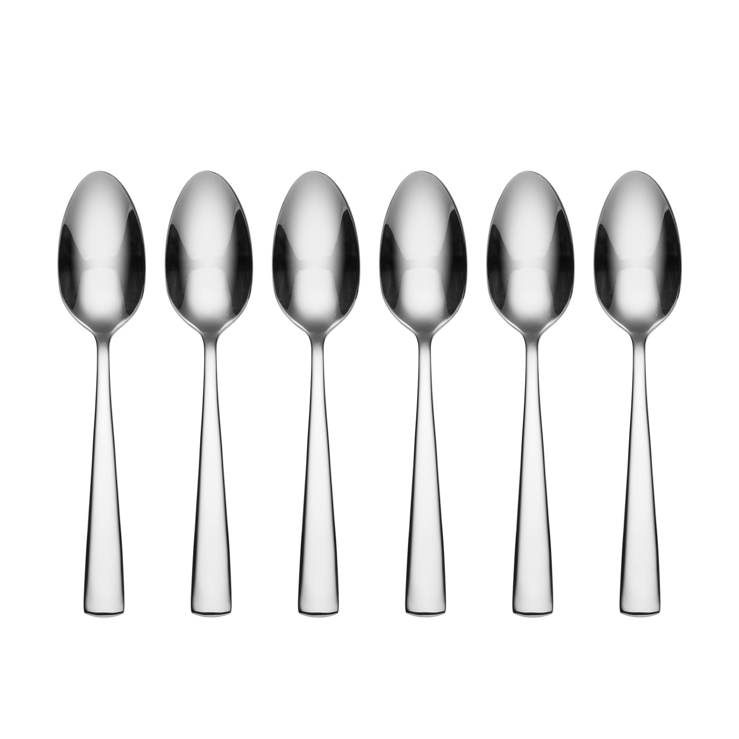 Premium Nocha Stainless Steel Teaspoon Set of 6 - Elegant Dessert Spoons for Tea, Coffee, Desserts & Table Setting