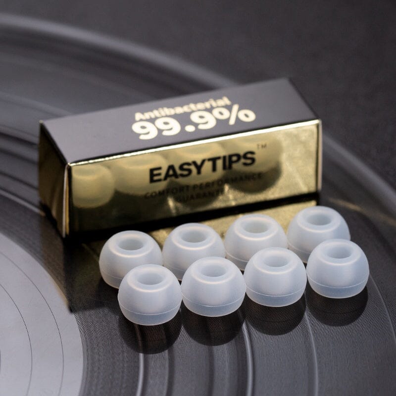 Whizzer EASYTIPS SS20 Hi-Fi Silicone Earbud Tips for Enhanced Sound Quality - Perfect for Audiophiles, Music Lovers & Commuters