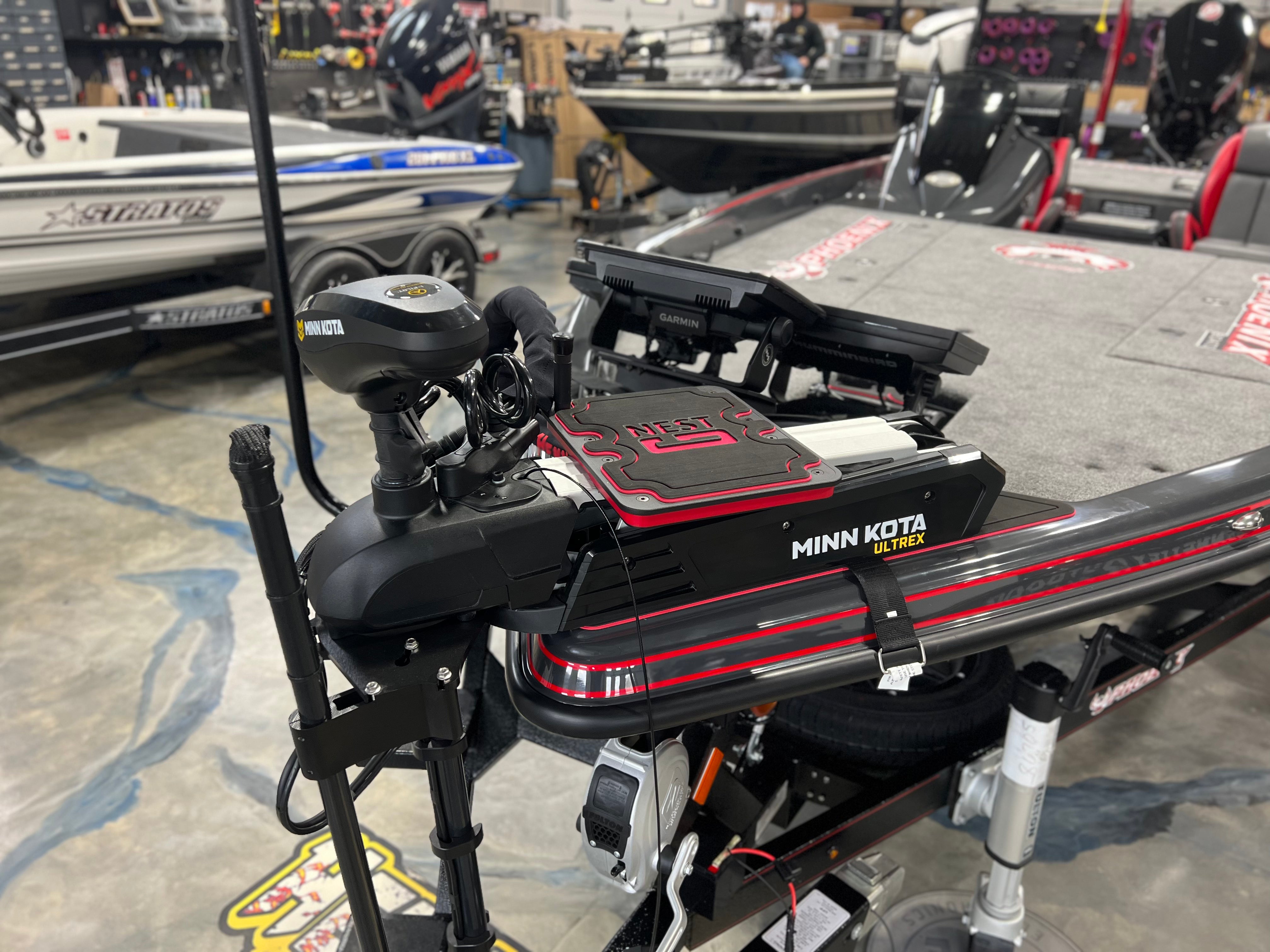 Minn Kota Ultrex Launch Pad Platform - Durable Kayak & Boat Fishing Accessory for Enhanced Stability & Control on Water