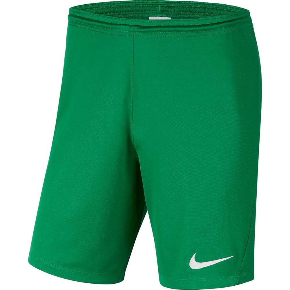 Nike Park III Knit Shorts for Men - Comfortable Athletic Running Shorts in Pine Green | Perfect for Gym, Workout & Casual Wear