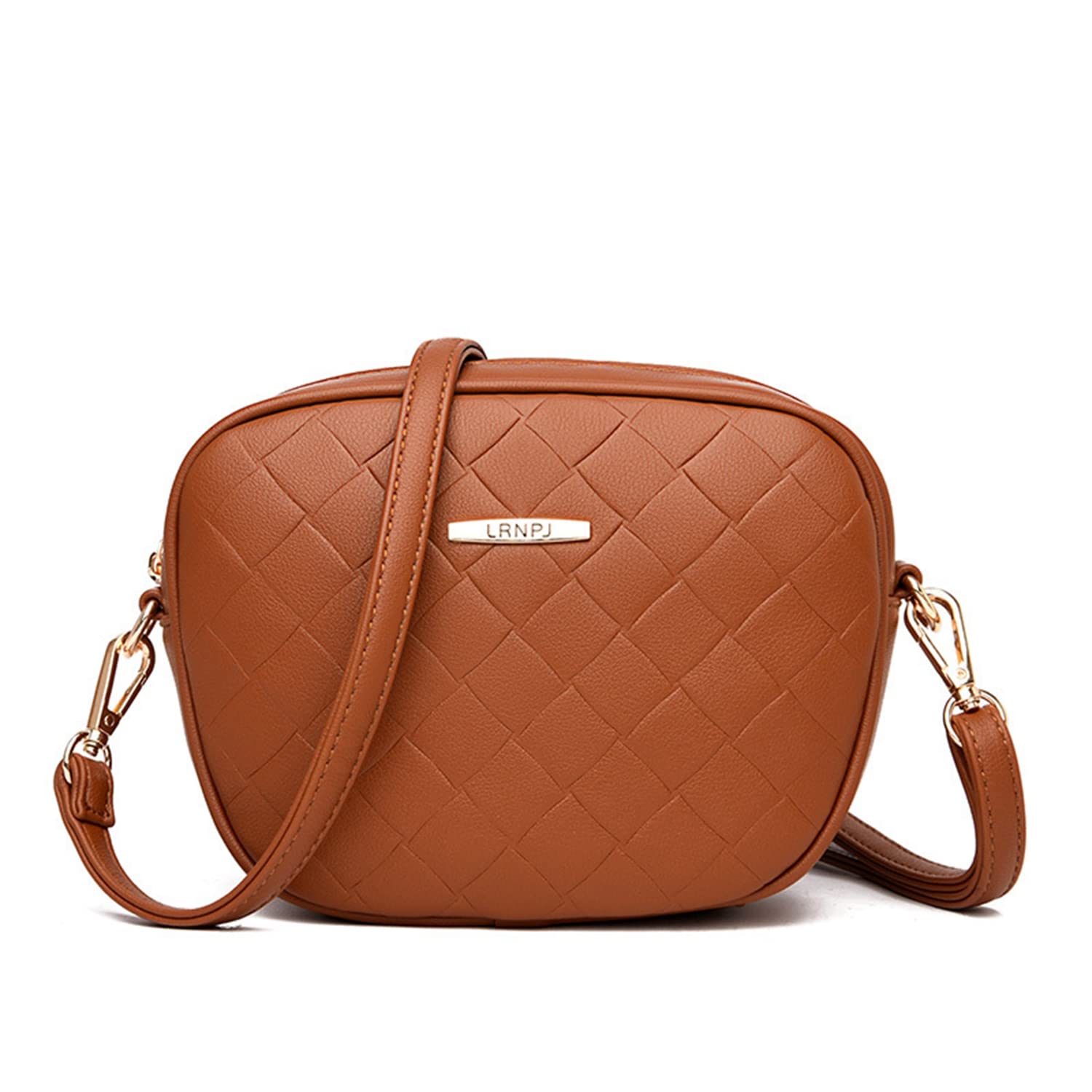 Women's Small Leather Crossbody Tote Purse Handbag - Stylish Casual Shoulder Bag for Everyday Use, Work, Travel & Shopping