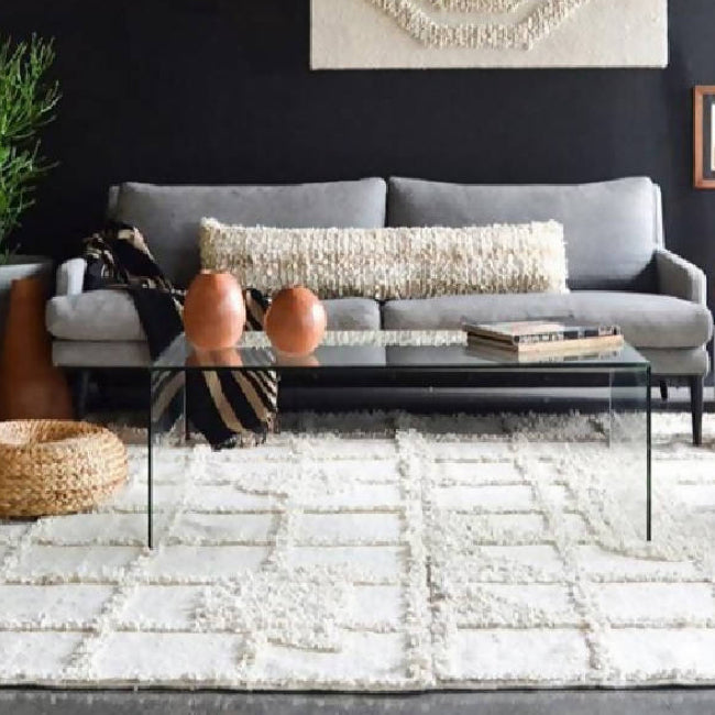 Premium Chajul Wool Rug - Handwoven, Soft & Durable - Perfect for Living Room, Bedroom & Home Decor