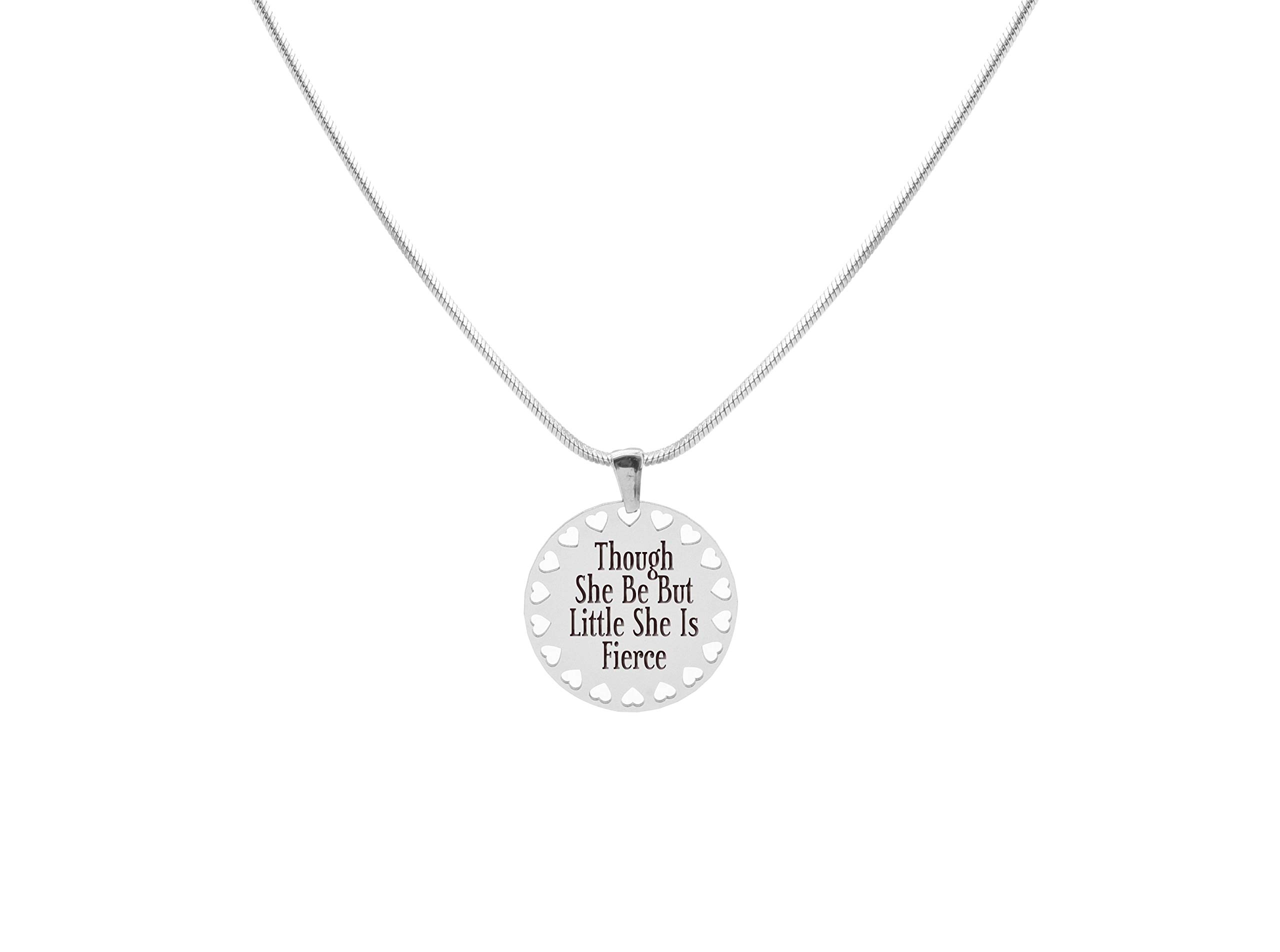 Hearts Inspirational Necklace for Women - Pink Box Sterling Silver Jewelry Gift for Her - Perfect for Valentine's Day, Anniversary & Everyday Wear