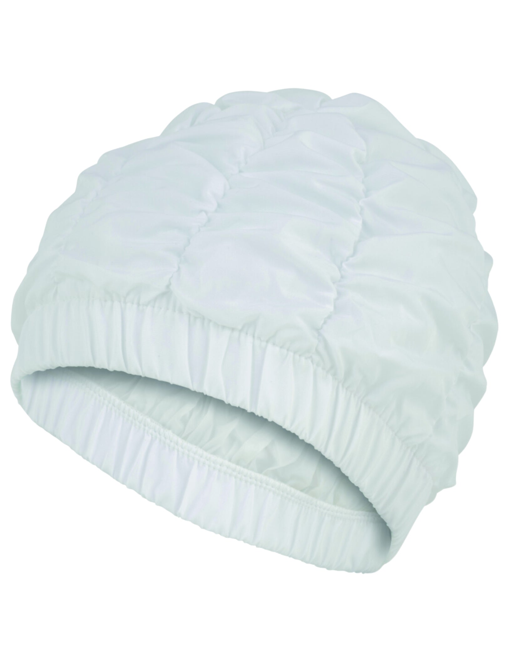 Waterproof Ruched Shower Cap for Women - Extra Large Bath Hair Protector for Swimming, Spa & Salon Use - Soft Elastic Band for Comfortable Fit