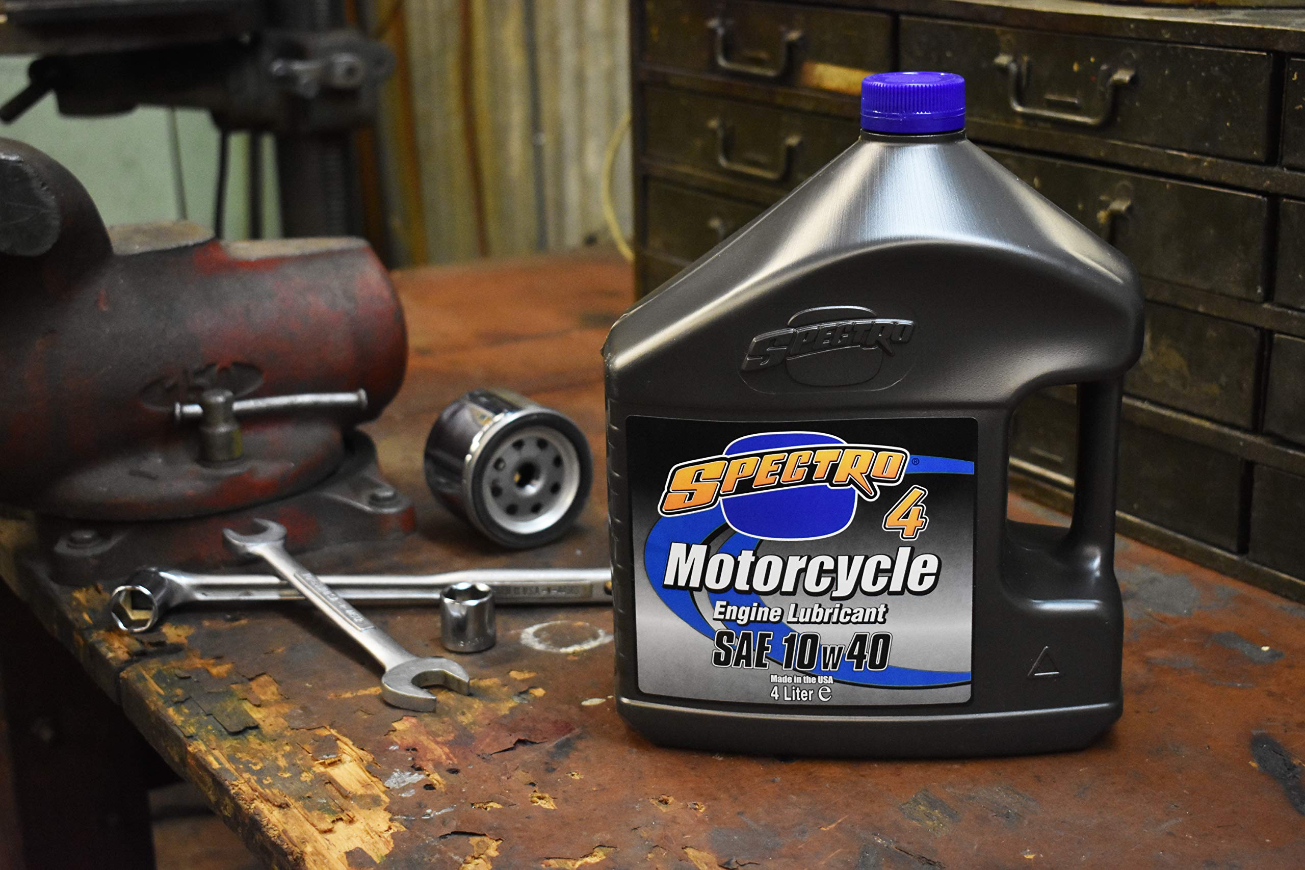 Spectro Oil U.S414 High Performance Engine Oil - 1 Quart Bottle | Premium Motor Oil for Cars, Trucks & SUVs | Ideal for Daily Commuting & Long Road Trips