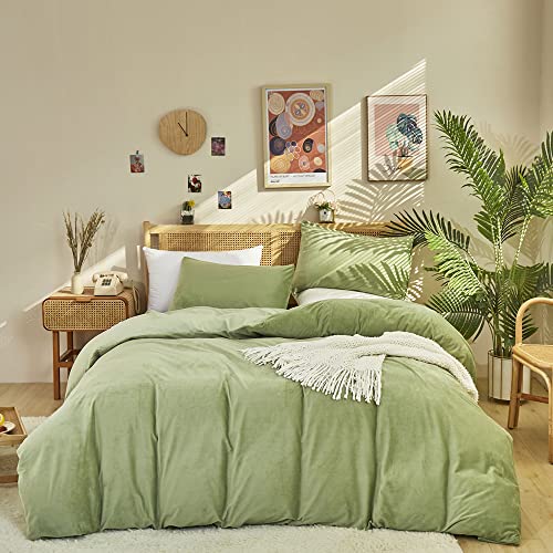 Sage Green Velvet