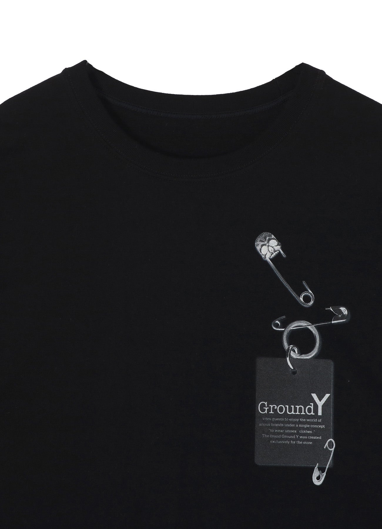 Stylish Cotton Jersey Trompe L'oeil Pin T-Shirt for Men & Women | Soft Breathable Casual Tee | Perfect for Everyday Wear, Street Style & Layering
