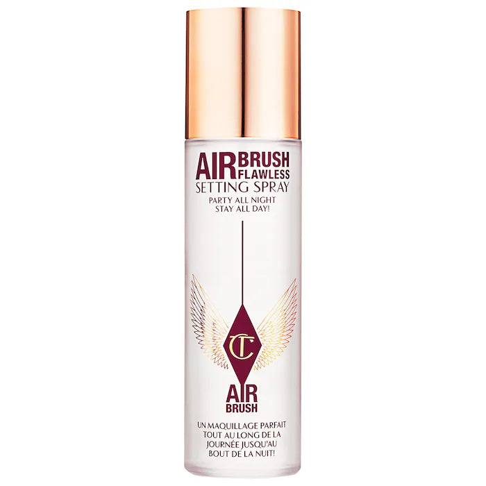 Charlotte Tilbury Airbrush Flawless Makeup Setting Spray - Long-Lasting Matte Finish for All-Day Wear | Perfect for Weddings, Photos & Special Events