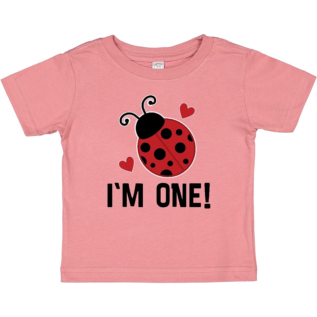 1st Birthday Ladybug Baby T-Shirt - Cute 1 Year Old Outfit for Girls & Boys - Perfect for Birthday Parties & Photo Shoots