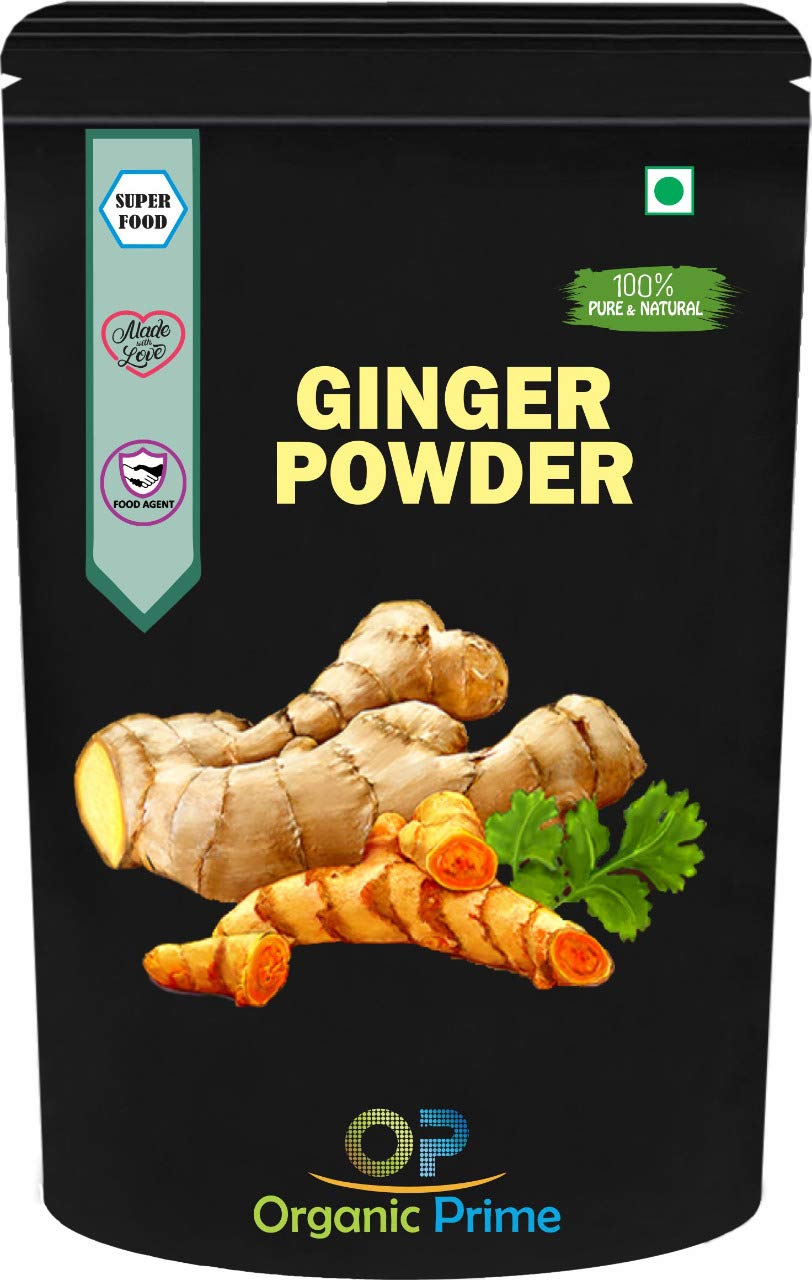 Organic Prime Ginger Powder | Adrak Powder | Sonth Powder - 200g | Premium Quality, 100% Natural | Perfect for Tea, Cooking & Ayurvedic Remedies