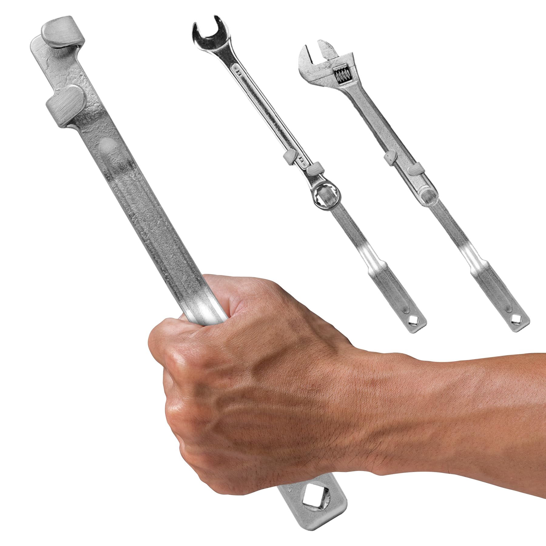 Heavy Duty Wrench Extender Tool Bar - Universal Cheater Bar for Hard-to-Reach Fasteners - High Torque Leverage Tool for Stubborn Bolts - Durable Alloy Steel Construction - Perfect for Automotive Repair, Plumbing, and DIY Projects