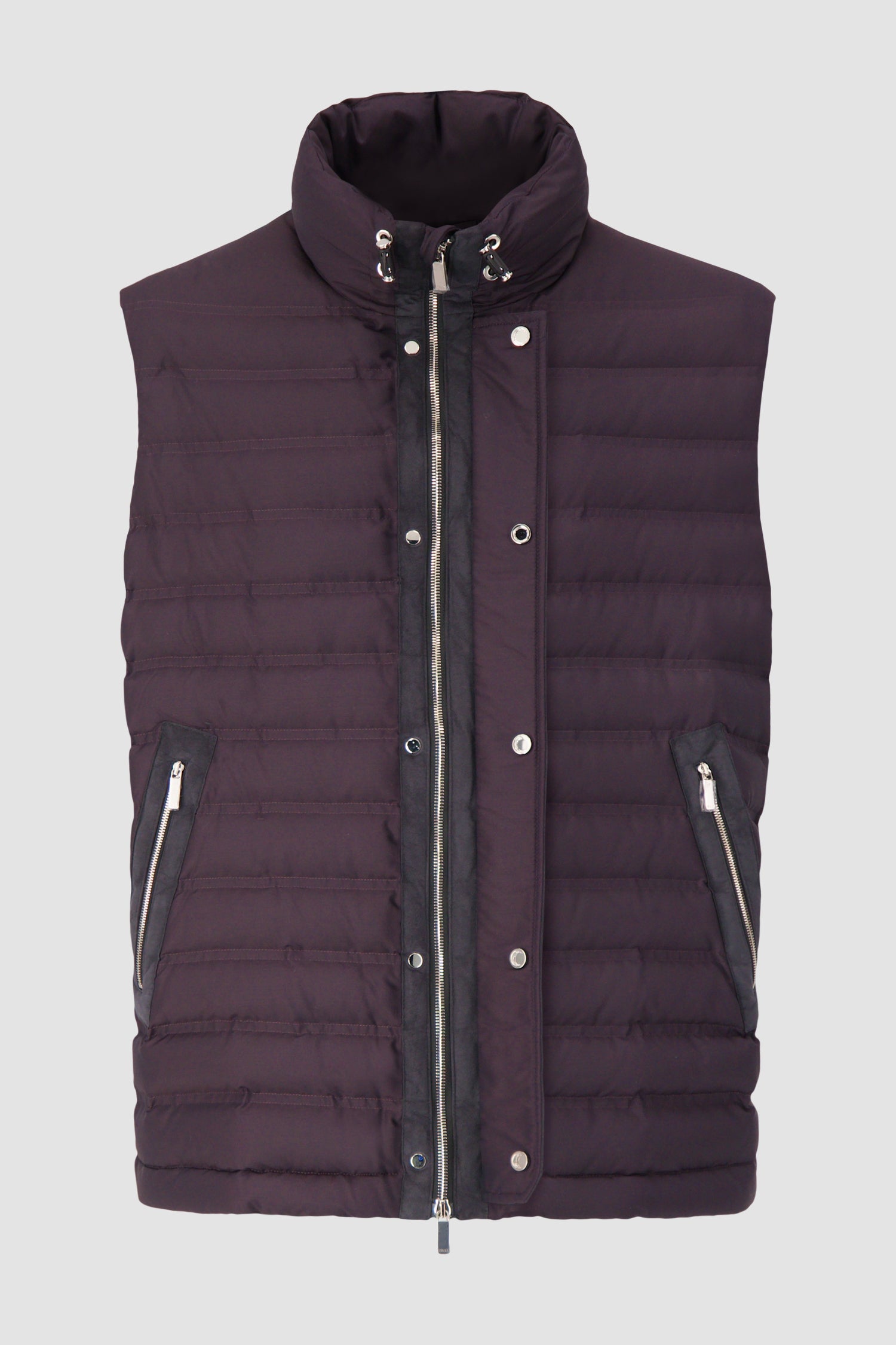 Zilli Purple Down Vest Jacket for Women - Lightweight Warm Puffer Vest for Outdoor Activities, Hiking & Winter Fashion