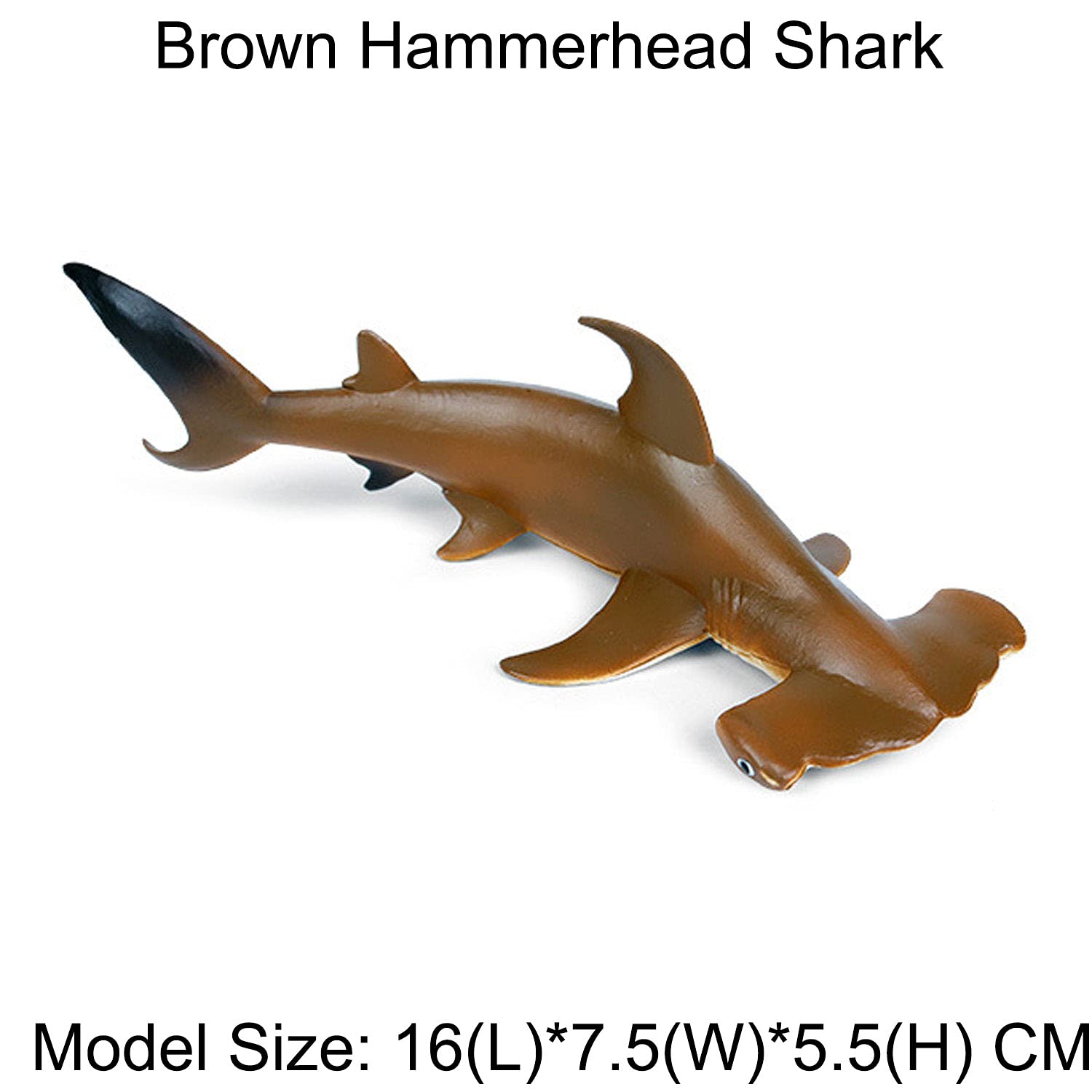 Flormoon JOKFEICE Shark Toys 5pcs - Realistic Hammerhead Shark Figures, Ocean Animal Action Models for Science Projects & Learning - Educational Birthday Gift for Kids, Cake Topper & Party Decor