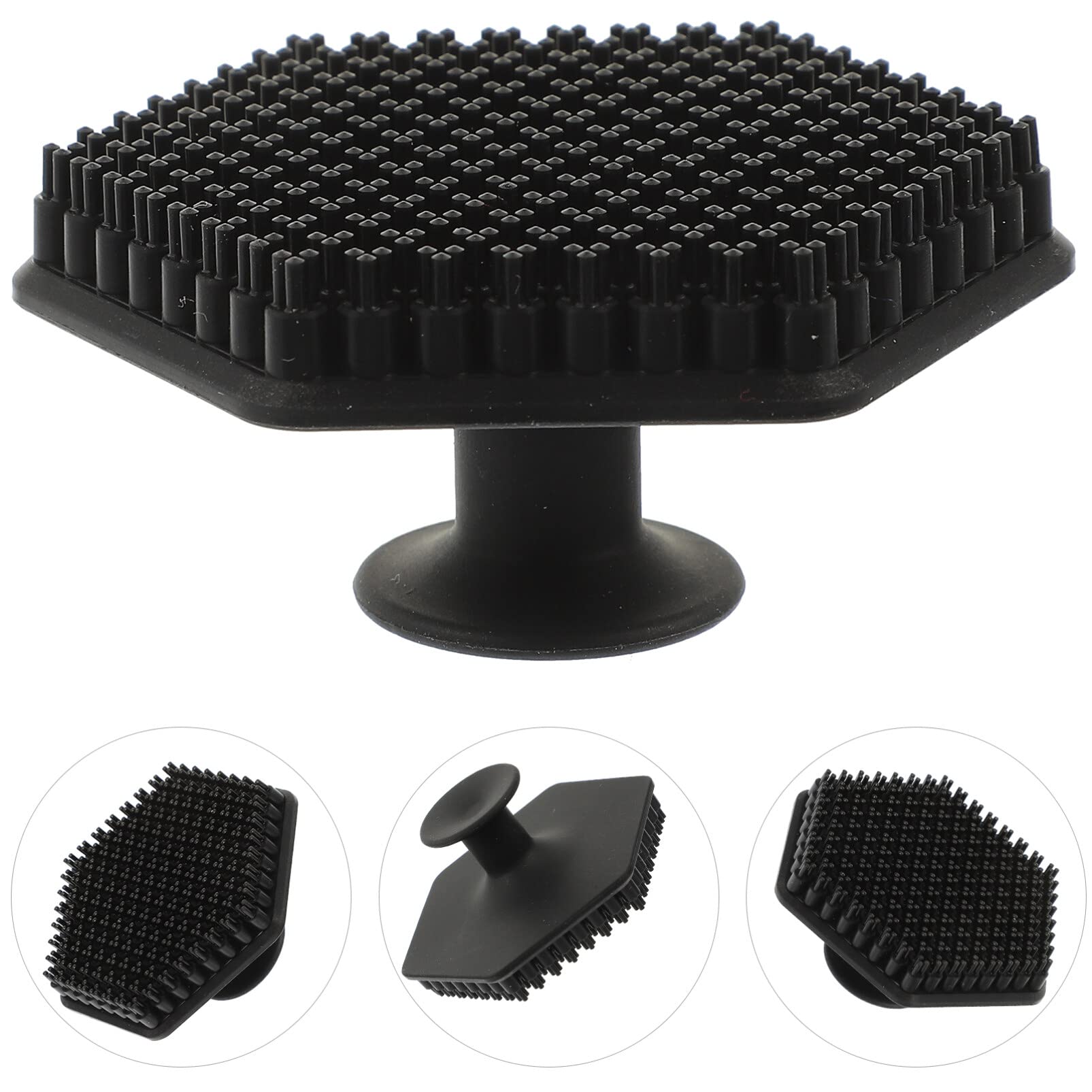 Silicone Face Cleansing Brush for Blackheads & Exfoliation - Skincare Routine
