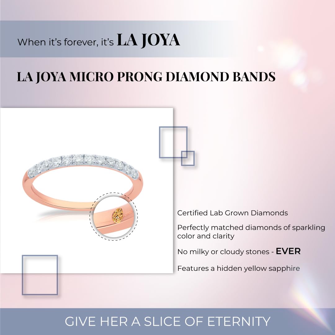 **Lab Grown Diamond Wedding Bands for Women – 10K Yellow, White & Rose Gold Certified Diamond Rings | Anniversary, Promise & Stackable Bands | 1/10-1/2 Carat | Perfect for Weddings, Engagements & Special Occasions**
