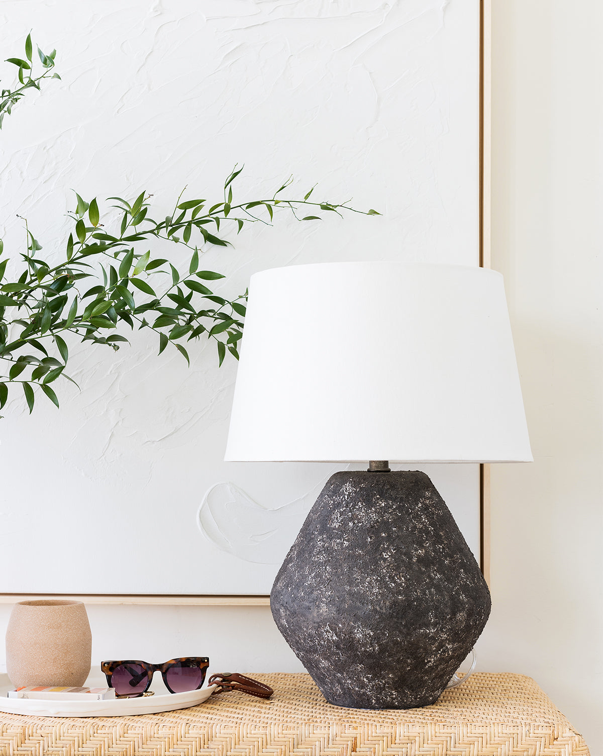 Modern Rayan Table Lamp - Adjustable LED Desk Light with USB Port for Home Office, Bedroom & Study - Perfect for Reading, Working & Nightstand Use