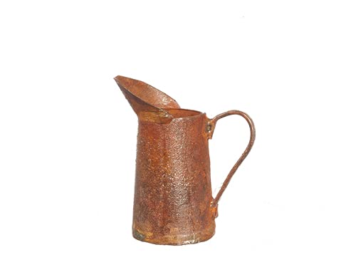 Rusted Pitcher Miniature for Dollhouse - DIY Craft Decor
