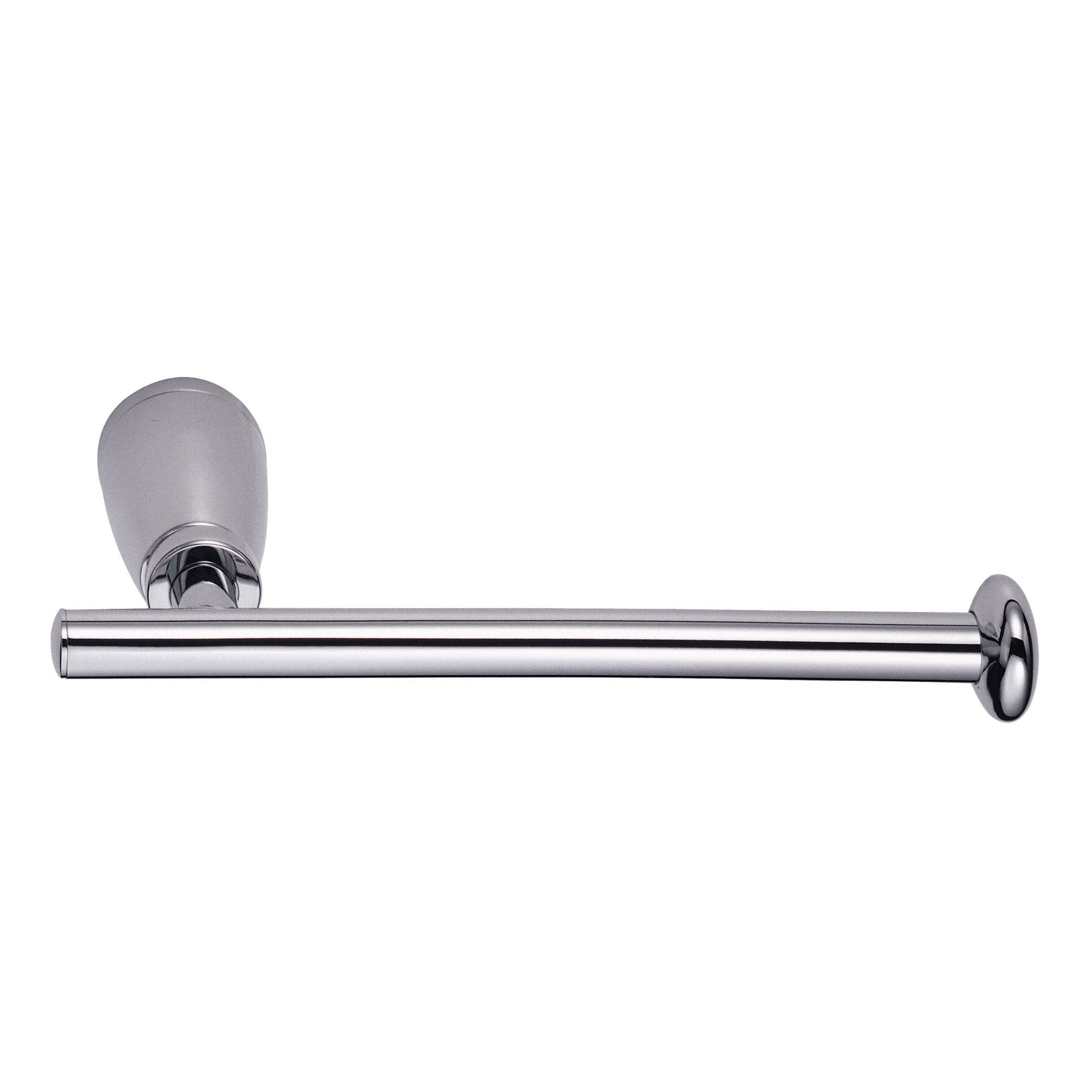 Danze Sonora Chrome Single Post Toilet Paper Holder - Modern Bathroom Tissue Roll Stand for Home & Commercial Use - Perfect for Bathrooms, Restrooms, and Powder Rooms