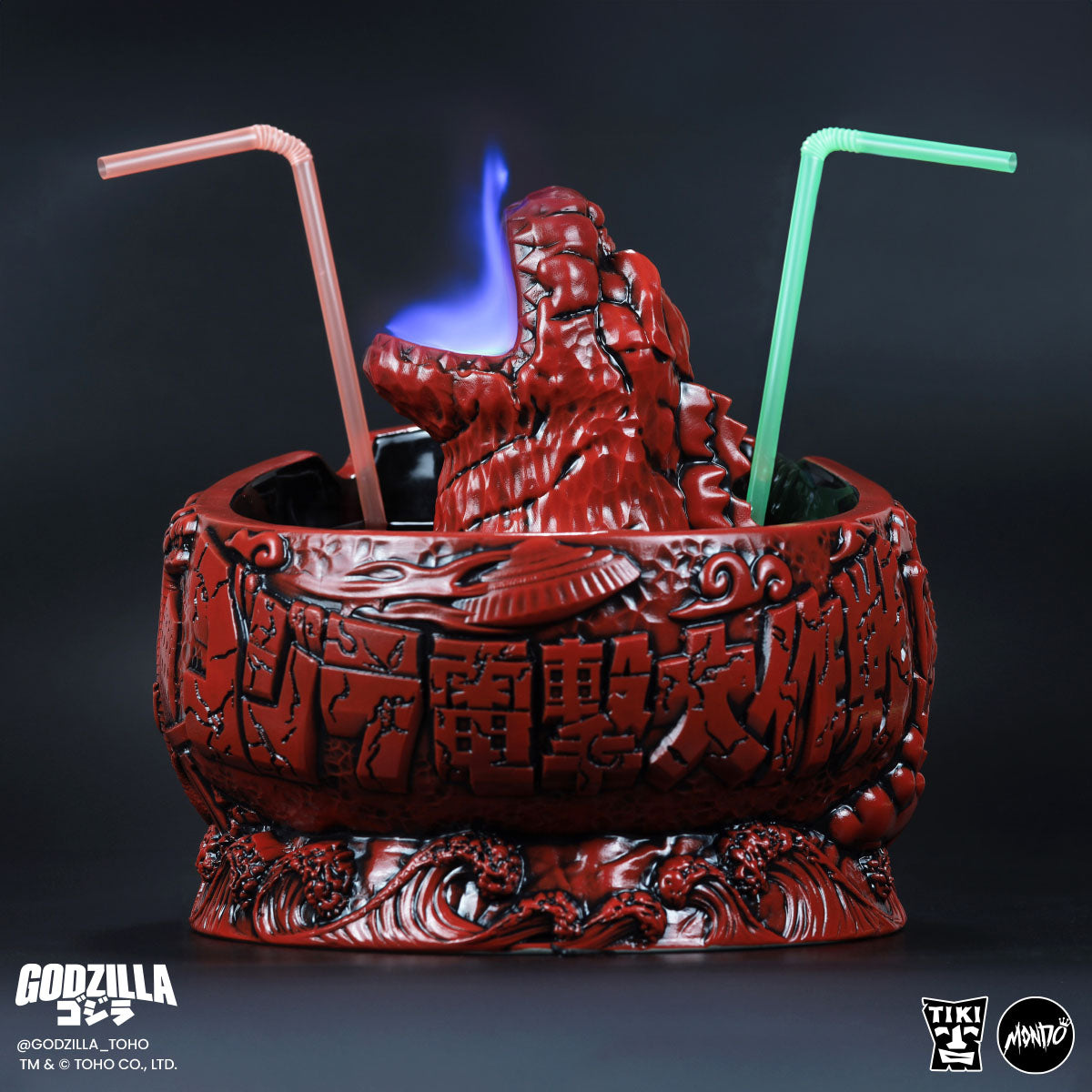 Godzilla Destroy All Monsters Scorpion Bowl - Fire Dragon Variant Collectible Figure | MonsterVerse Action Figure for Display & Collection | Perfect for Fans, Home Decor & Gifts
