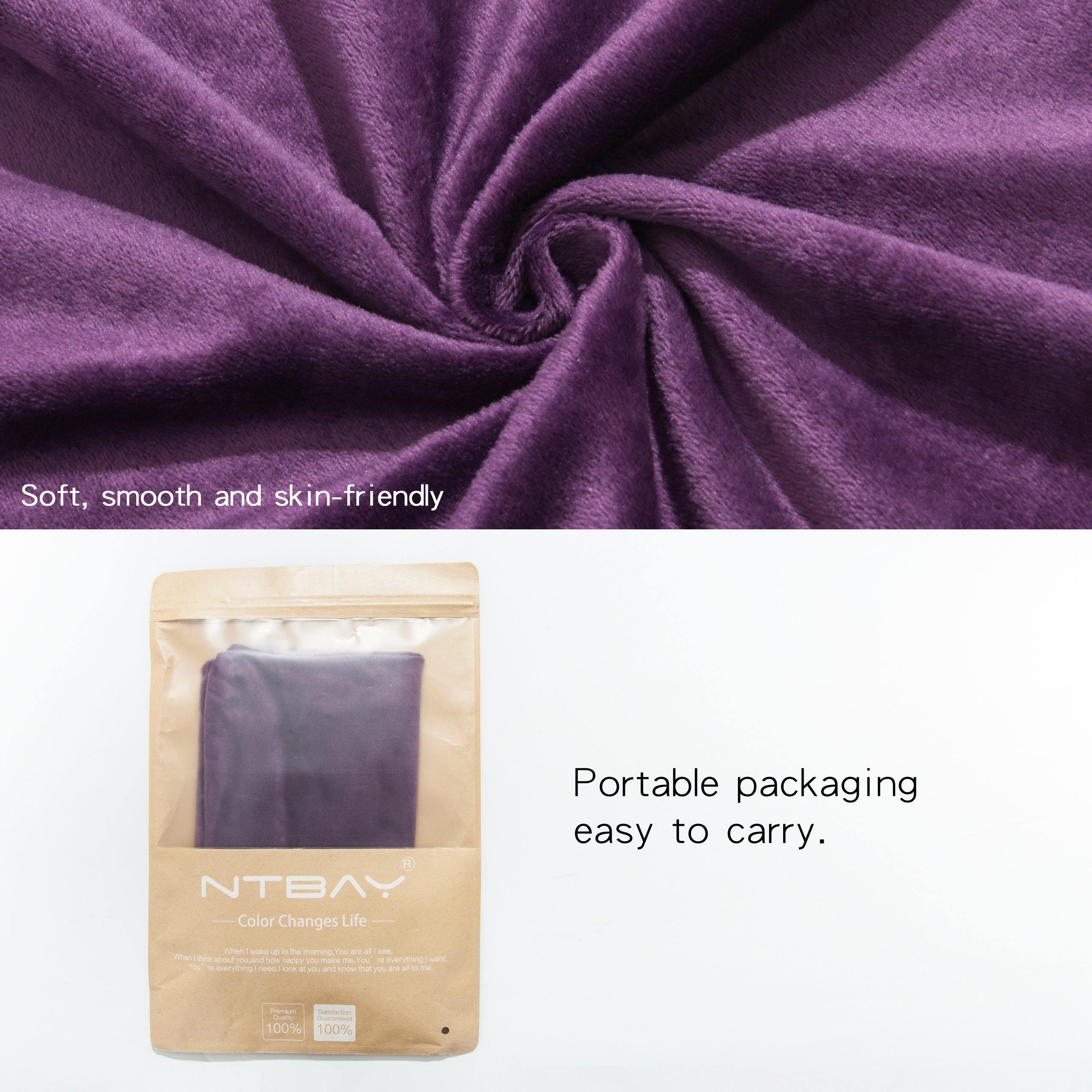 NTBAY Soft Velvet Pillow Cover - Luxury Decorative Cushion Case for Sofa, Bed & Home Decor - Perfect for Living Room, Bedroom & Dorm