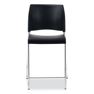 NPS Cafetorium Bar Height Stool - Heavy Duty 500lb Weight Capacity, 31 Inch Seat Height - Perfect for Home Bars, Kitchen Islands & Commercial Use