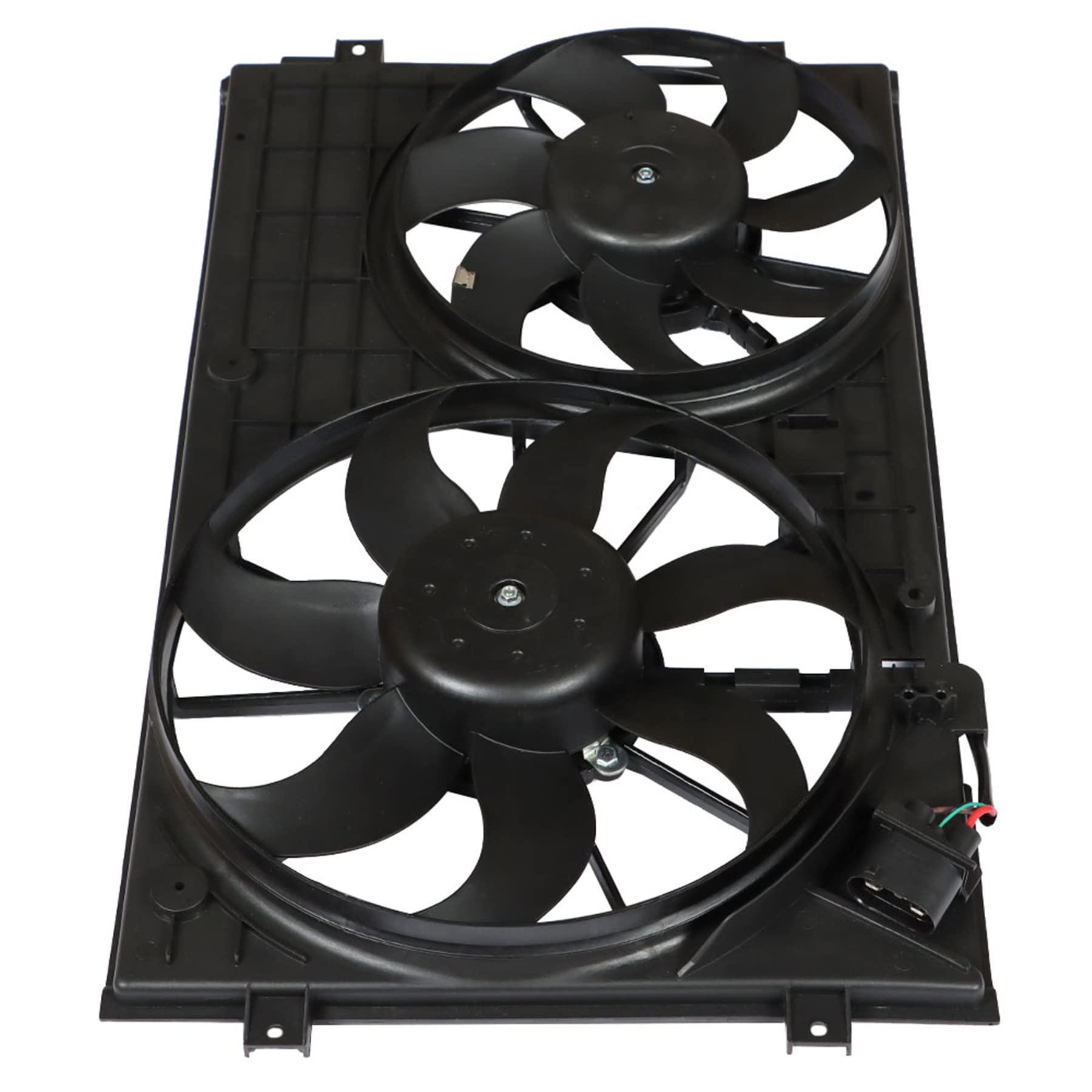 Marddpair Radiator Cooling Fan 1K0959455ET - Replacement for 2005-2010 VW Jetta & 2010 Golf 2.5L (Compatible with 1K0121207BB9B9) - Engine Cooling System Part for Improved Performance & Overheating Prevention