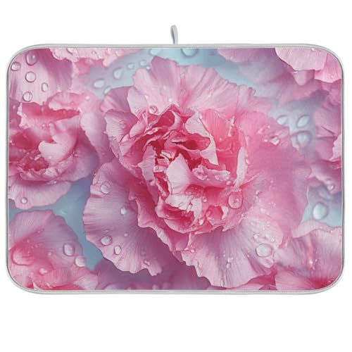 Pink Carnations Droplets