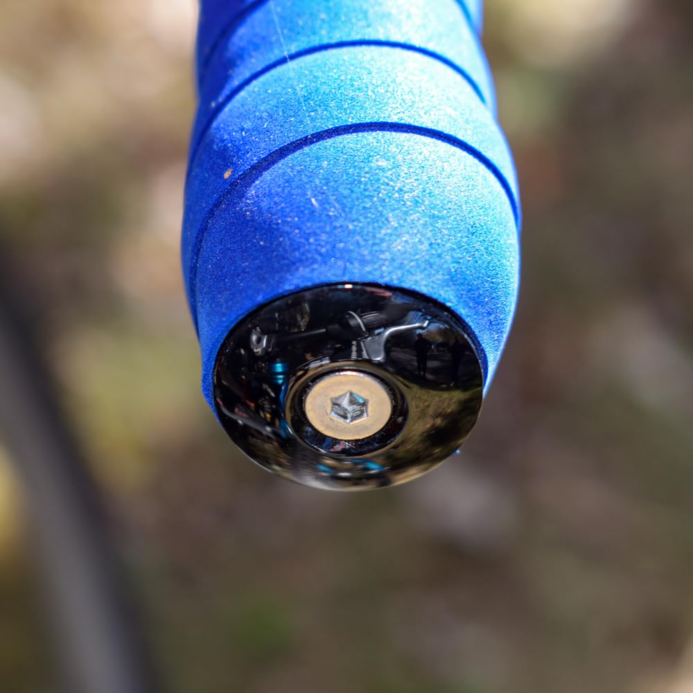 Planet Bike Handlebar End Plugs - Durable Bicycle Grip & Handlebar Tape Protectors - Perfect for Road Bikes, Mountain Bikes & Commuter Bikes - Prevent Handlebars from Splitting & Protect Riders