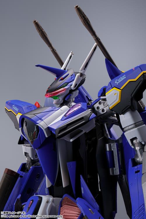 Bandai DX Chogokin Macross Delta YF-29 Durandal Valkyrie Maximilian Jenius Ver. Action Figure Toy - Collectible Robot Model for Anime Fans & Display