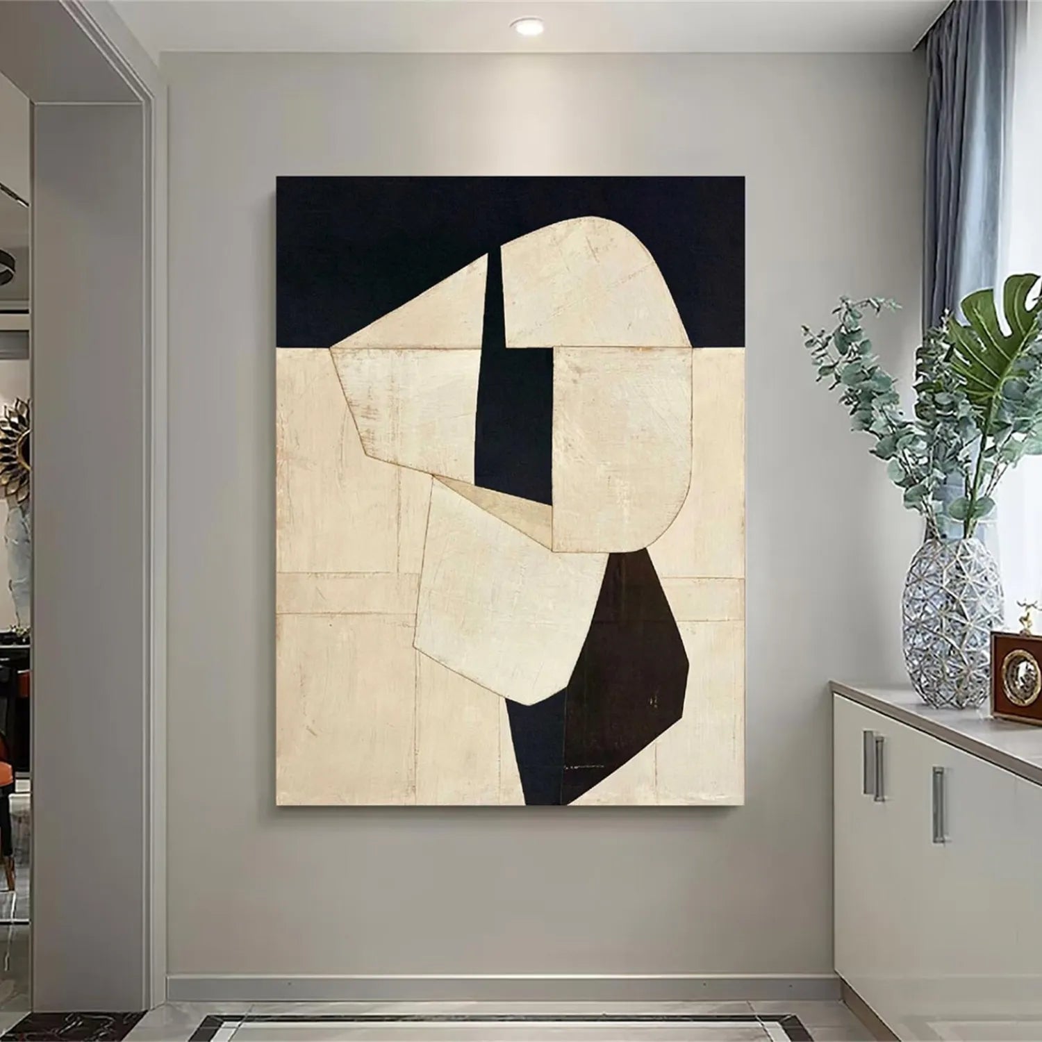 Abstract Tranquility Art Painting #WS157 - Modern Canvas Wall Art for Living Room, Bedroom & Office Decor